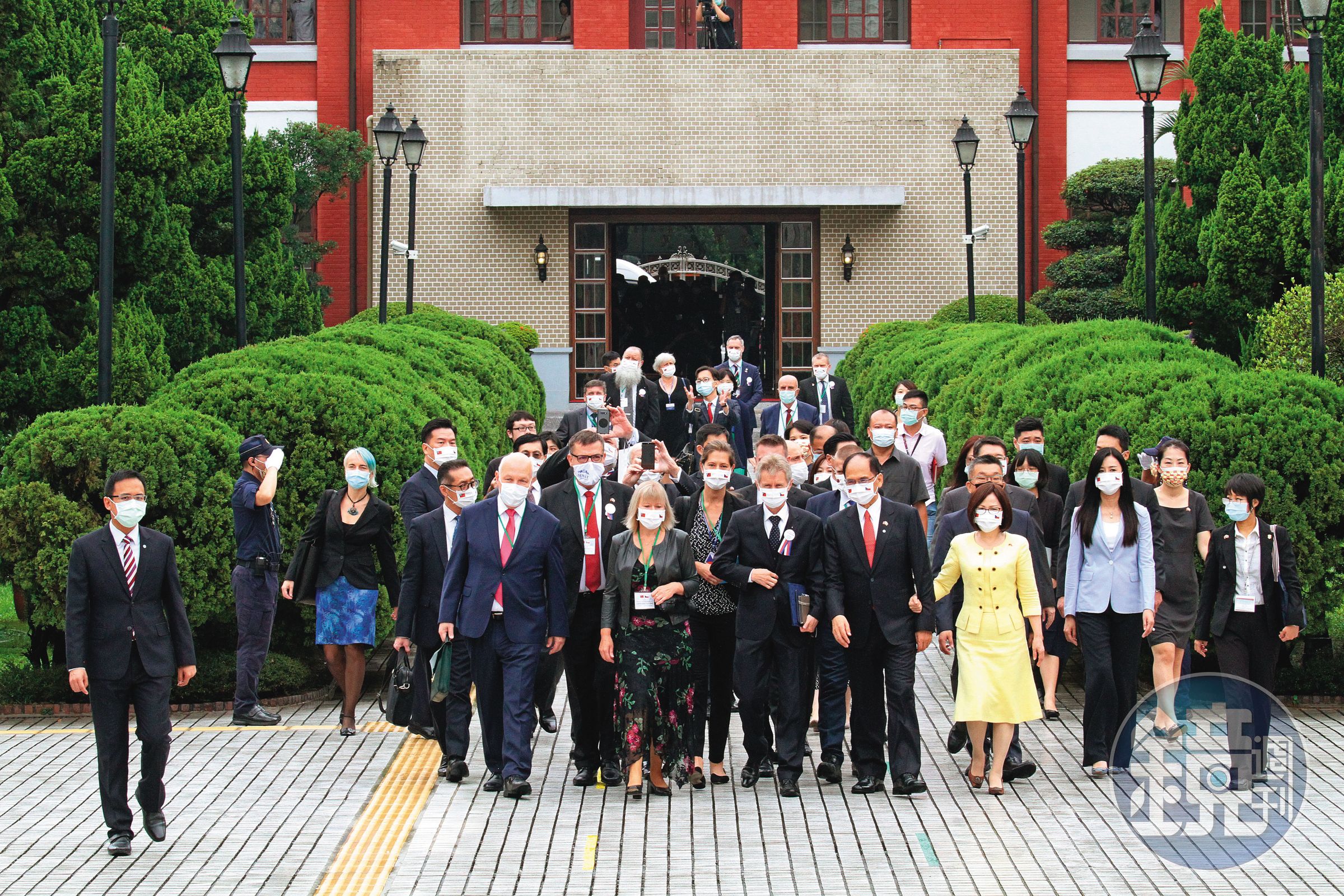 韋德齊2020年訪台,在立院發表「我是台灣人」演說。