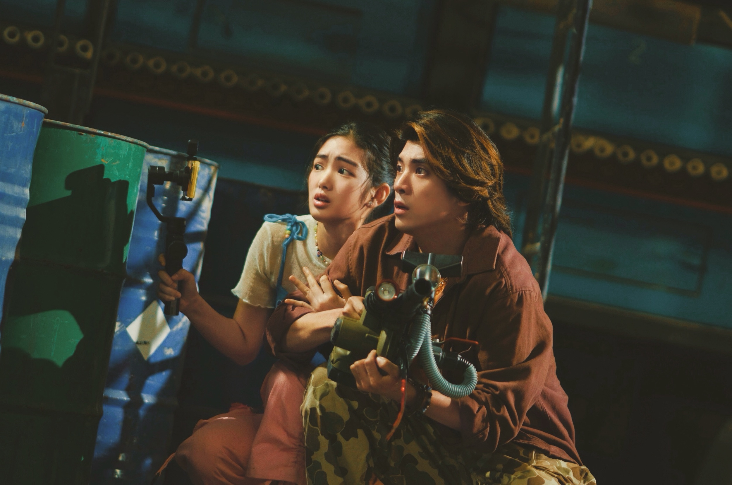 林哲熹挑戰飾演擁有特殊血脈，能阻擋阿修羅的救世主魯蛇，與雷嘉汭對抗惡魔之王張懷秋。（光盛影業提供）