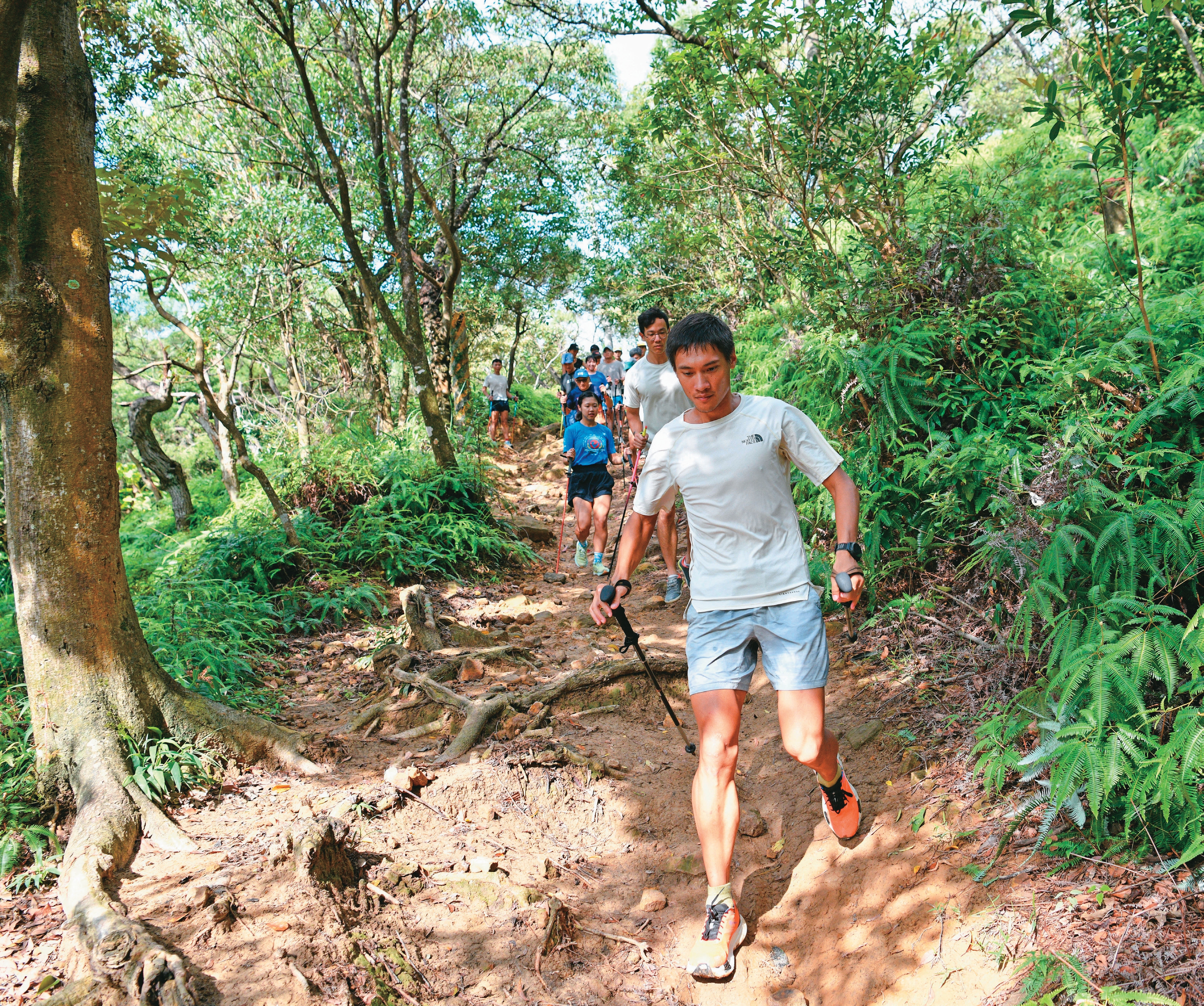 丹鳳山風景優美且多為原始野徑，是江晏慶十分推薦的台北郊山越野跑路線。