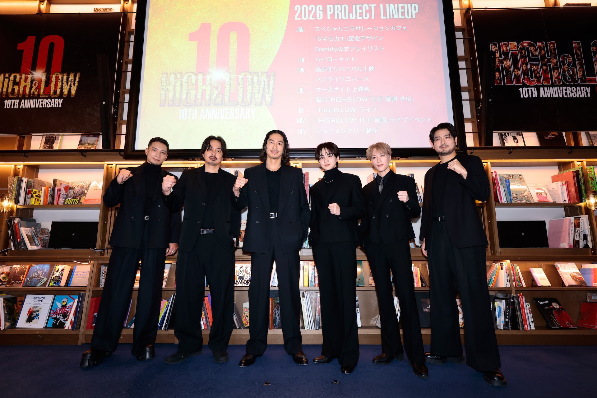 AKIRA 日前出席《HiGH&LOW 10th ANNIVERSARY YEAR》企劃發表會。(LDH 愛夢悅提供)