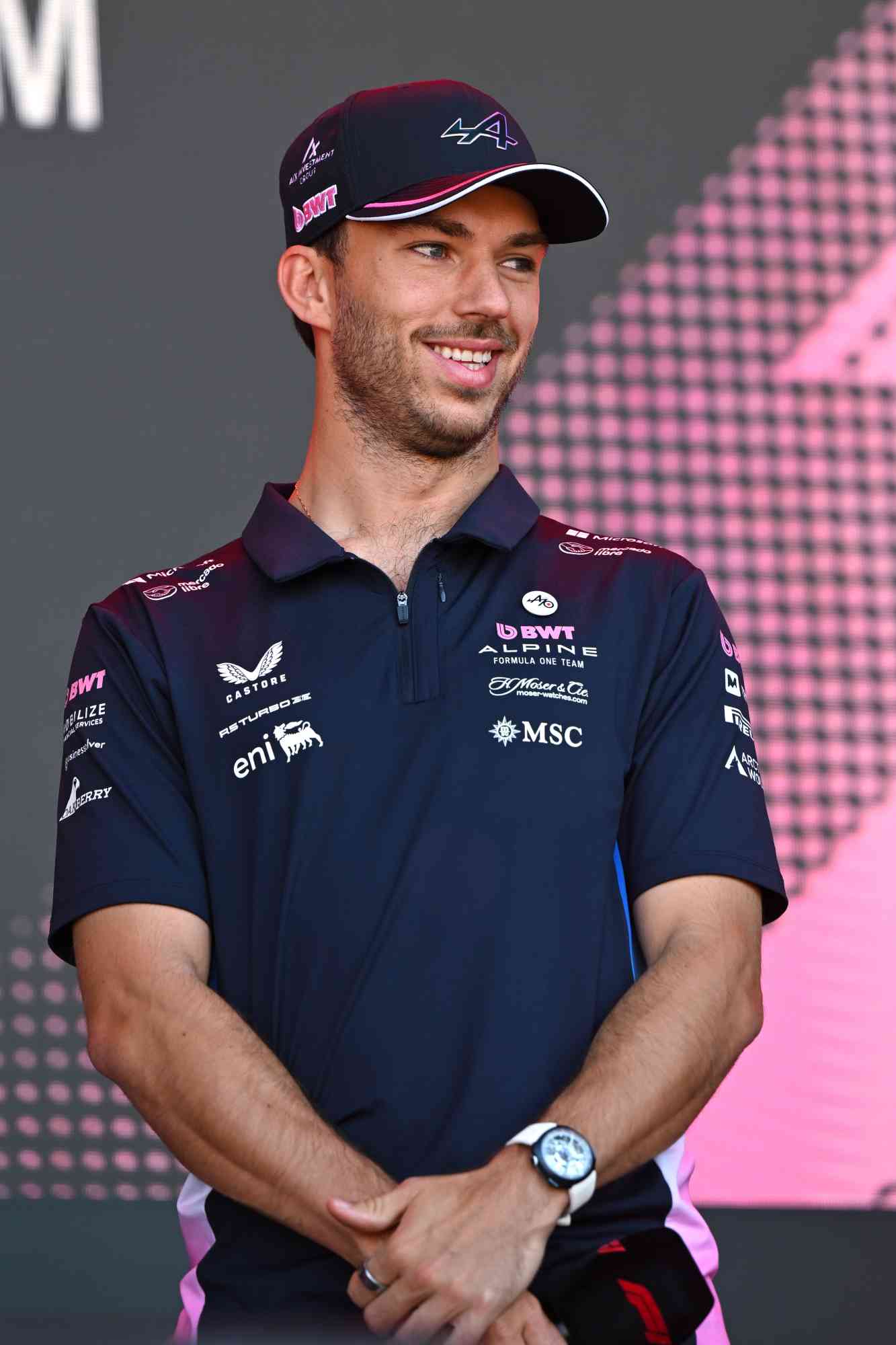 BWT Alpine F1車隊主力車手Pierre Gasly。