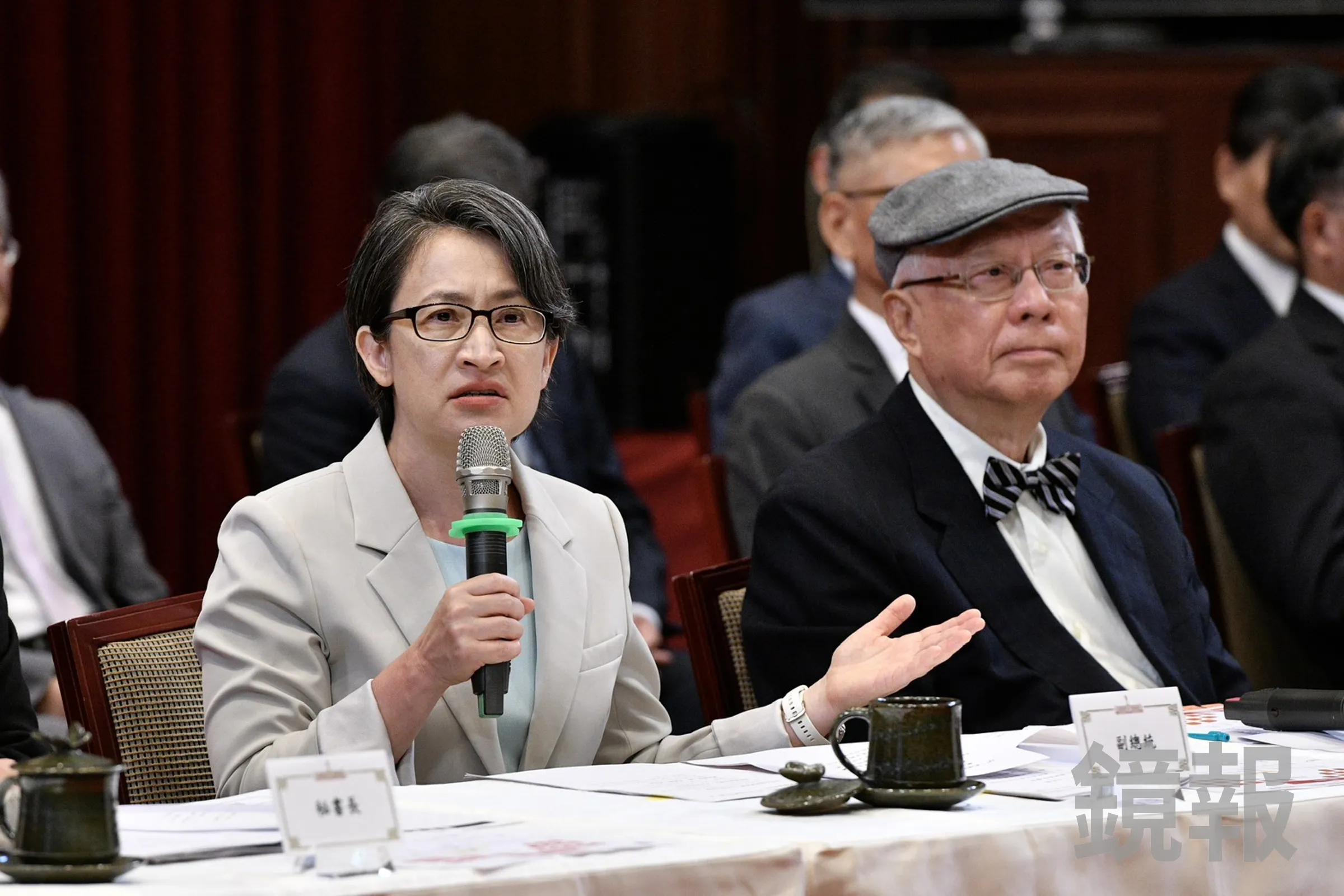 在國民黨與民眾黨團一致反對的聯手封殺下,包含監察院長被提名人陳永興在內的27位人選,全數未能跨過同意門檻。資料照(鏡報李智為)