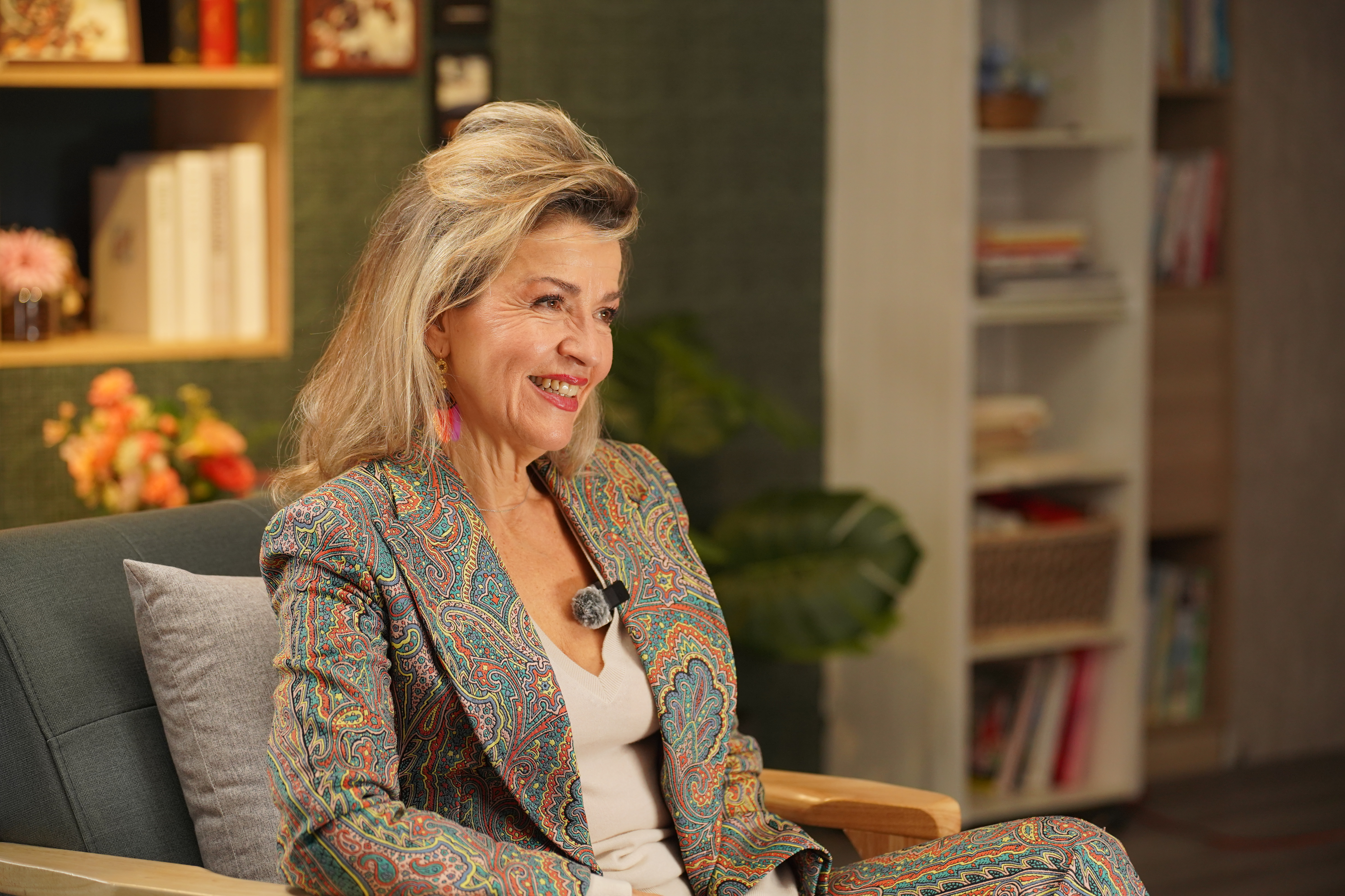 小提琴天后安．蘇菲．慕特今天抵台，在台北國家音樂廳舉行兩場音樂會。（牛耳藝術提供） 