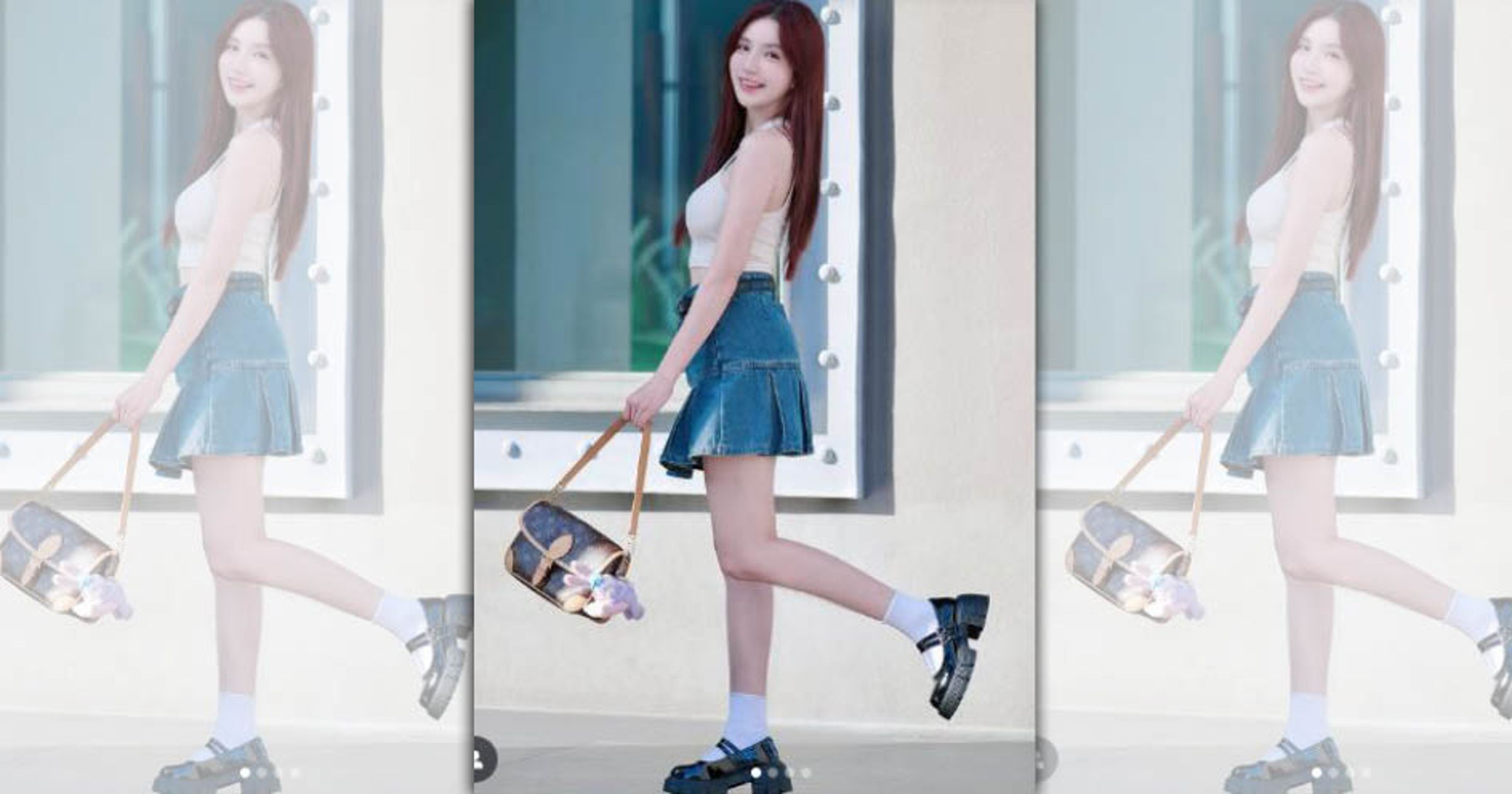 洪葳去年捲入已婚富商吳冠威的婚姻糾紛。(翻攝自Dora IG)