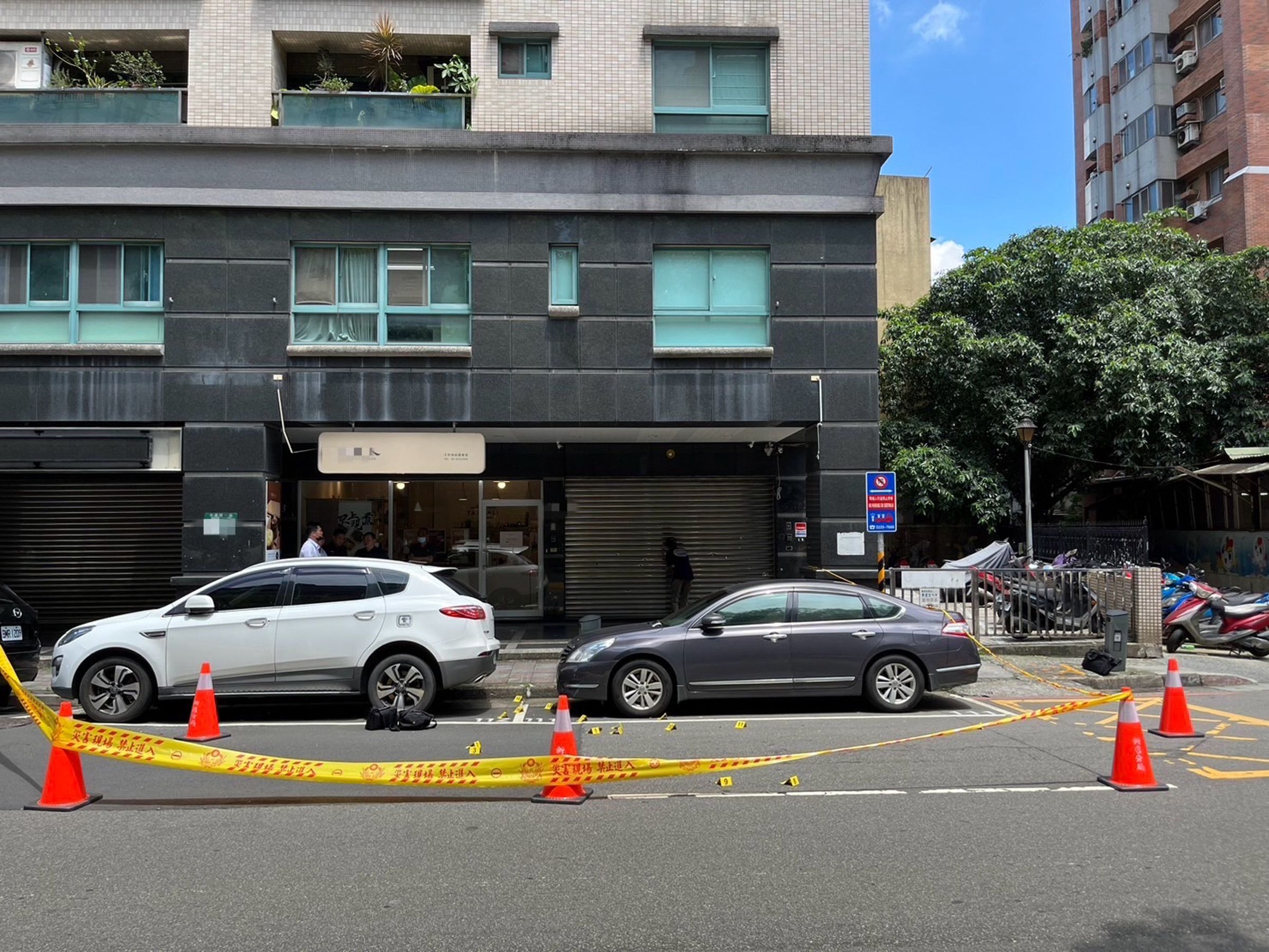 案發現場。(翻攝畫面)