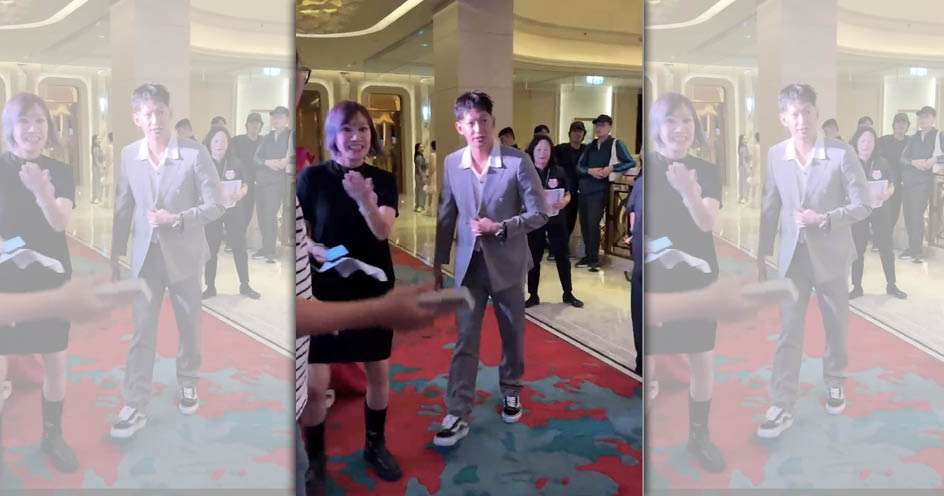 威廉今出席公益活動。（讀者提供）