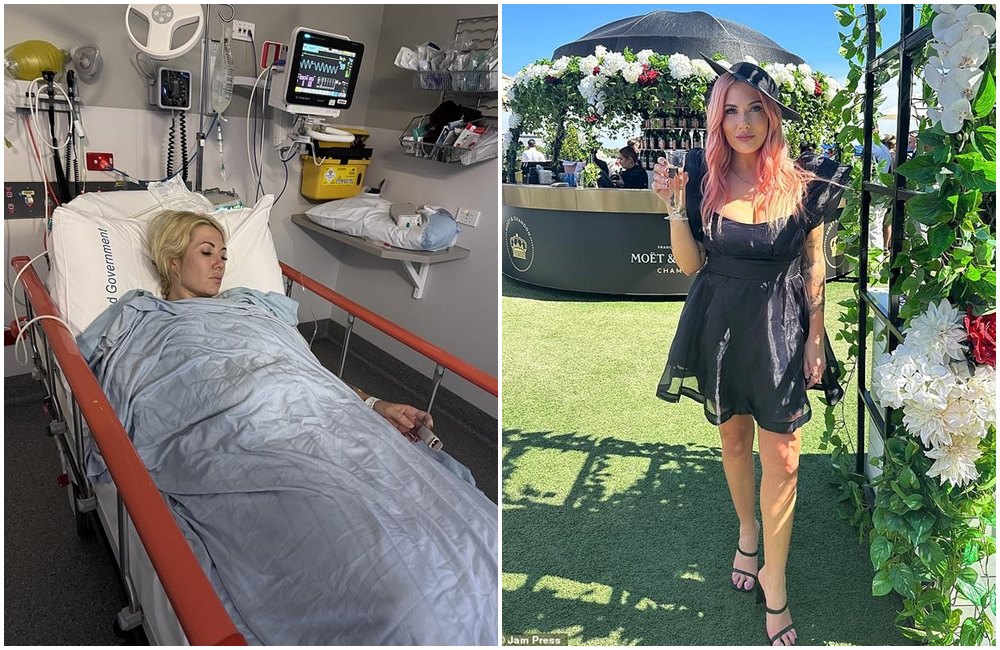 卡莉伊萊翠克在2023年12月遭雷擊，幸運生還。（翻攝《每日郵報》）