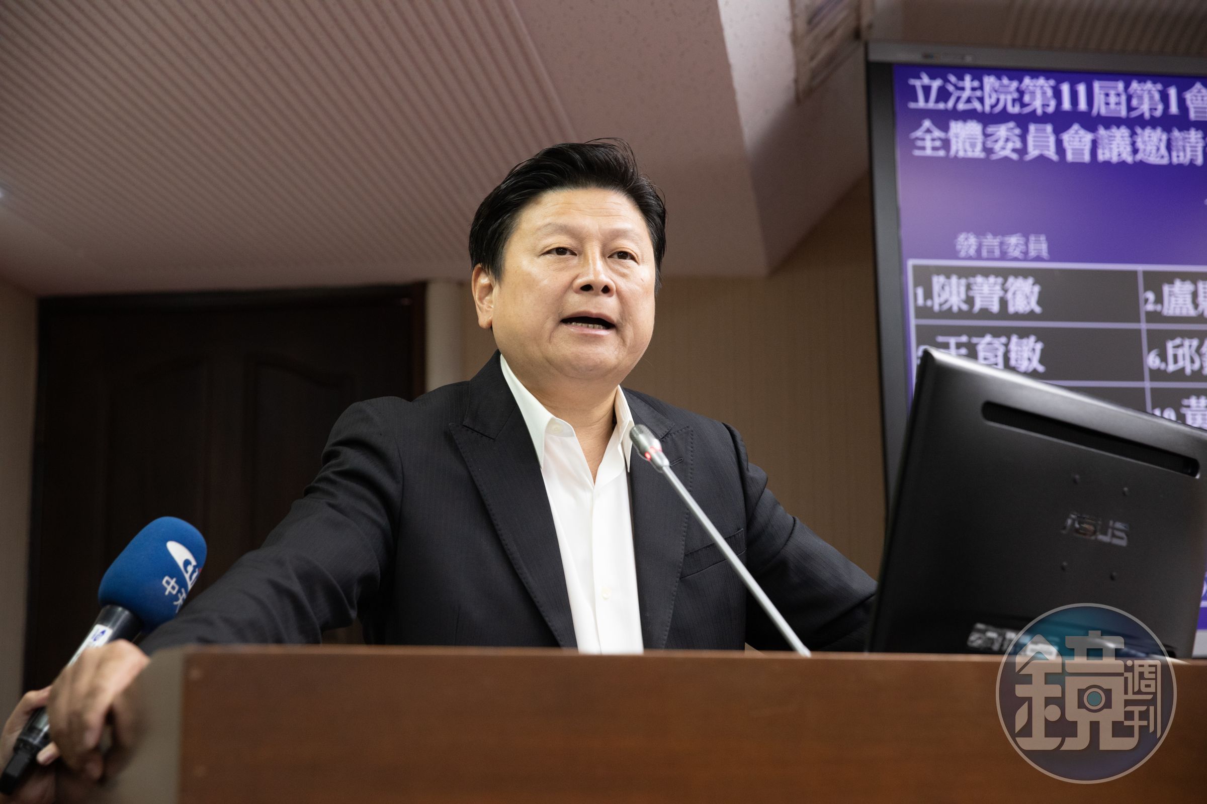 國民黨團總召傅崑萁本週率團赴中行程如期展開。(本刊資料照)