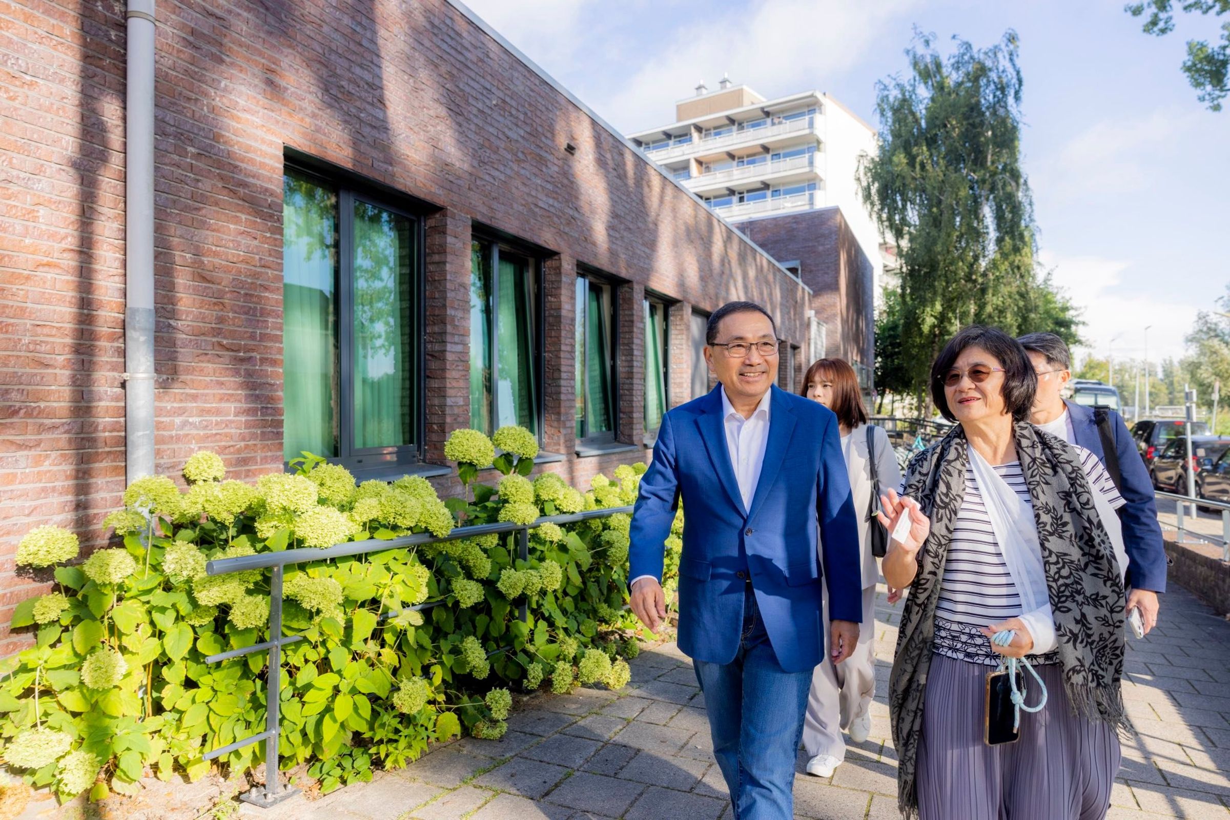 新北市長侯友宜強調，效忠中華民國的態度不變。（翻攝自臉書@侯友宜）