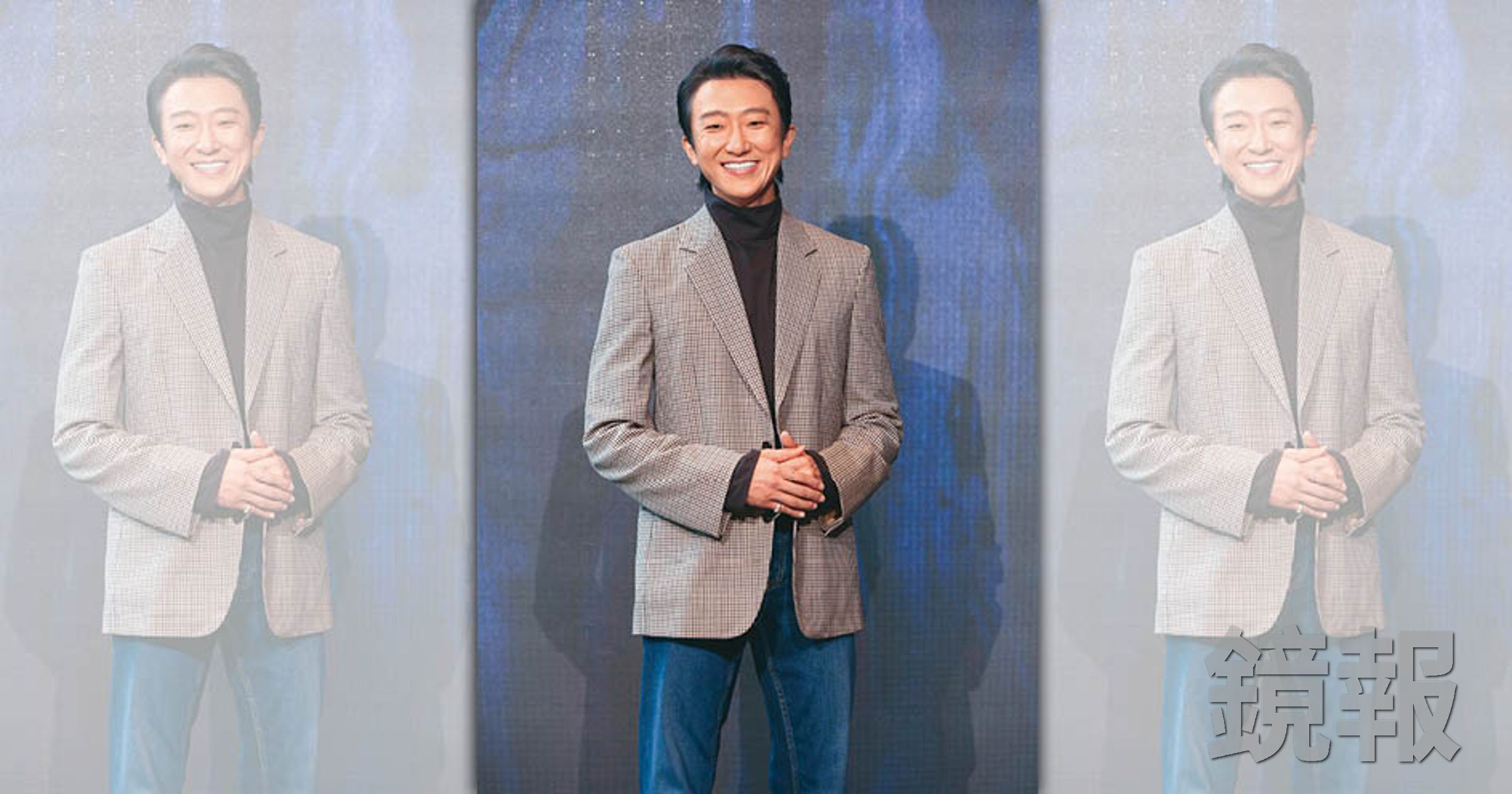 懷秋曾歷經了7年低潮,無戲可演的窘境,因拍攝了電影《角頭》系列而翻身。(鏡報提供)