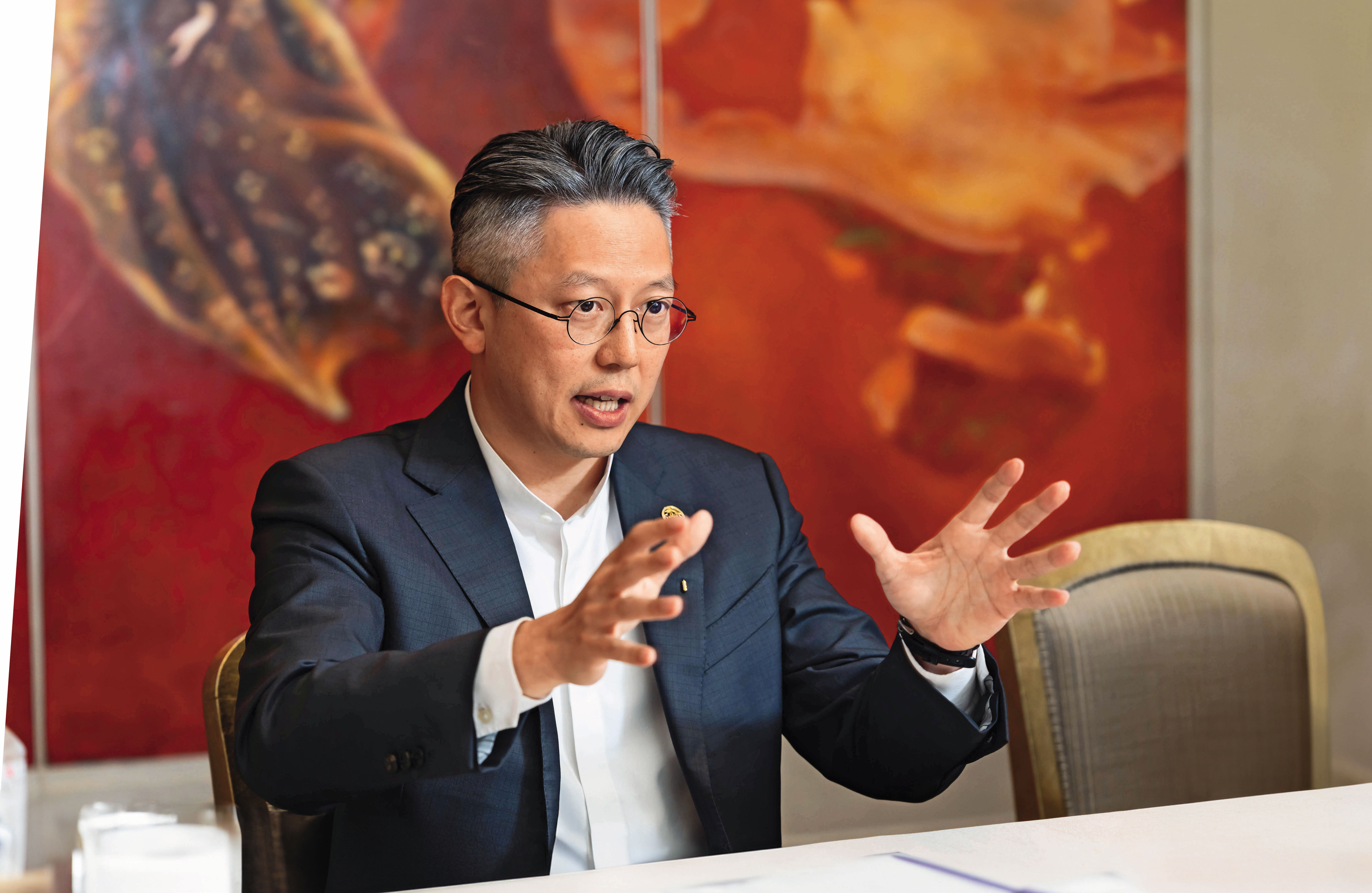 國票金董監改選／提案國票金不設副董　專訪旺旺蔡紹中：支持官股做大做強