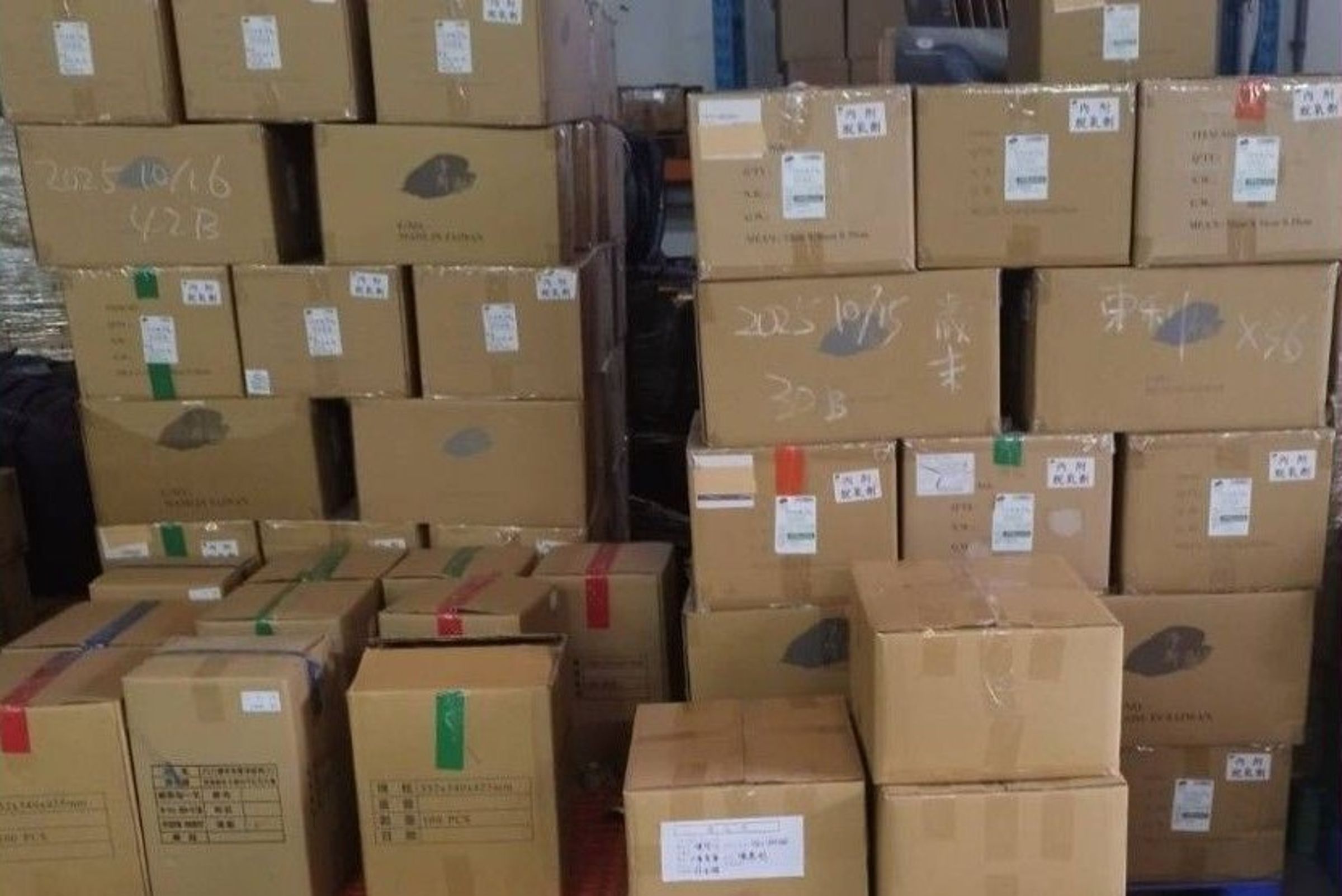 協助地震災害的關懷與物資供應已準備妥當。(慈濟基金會提供)