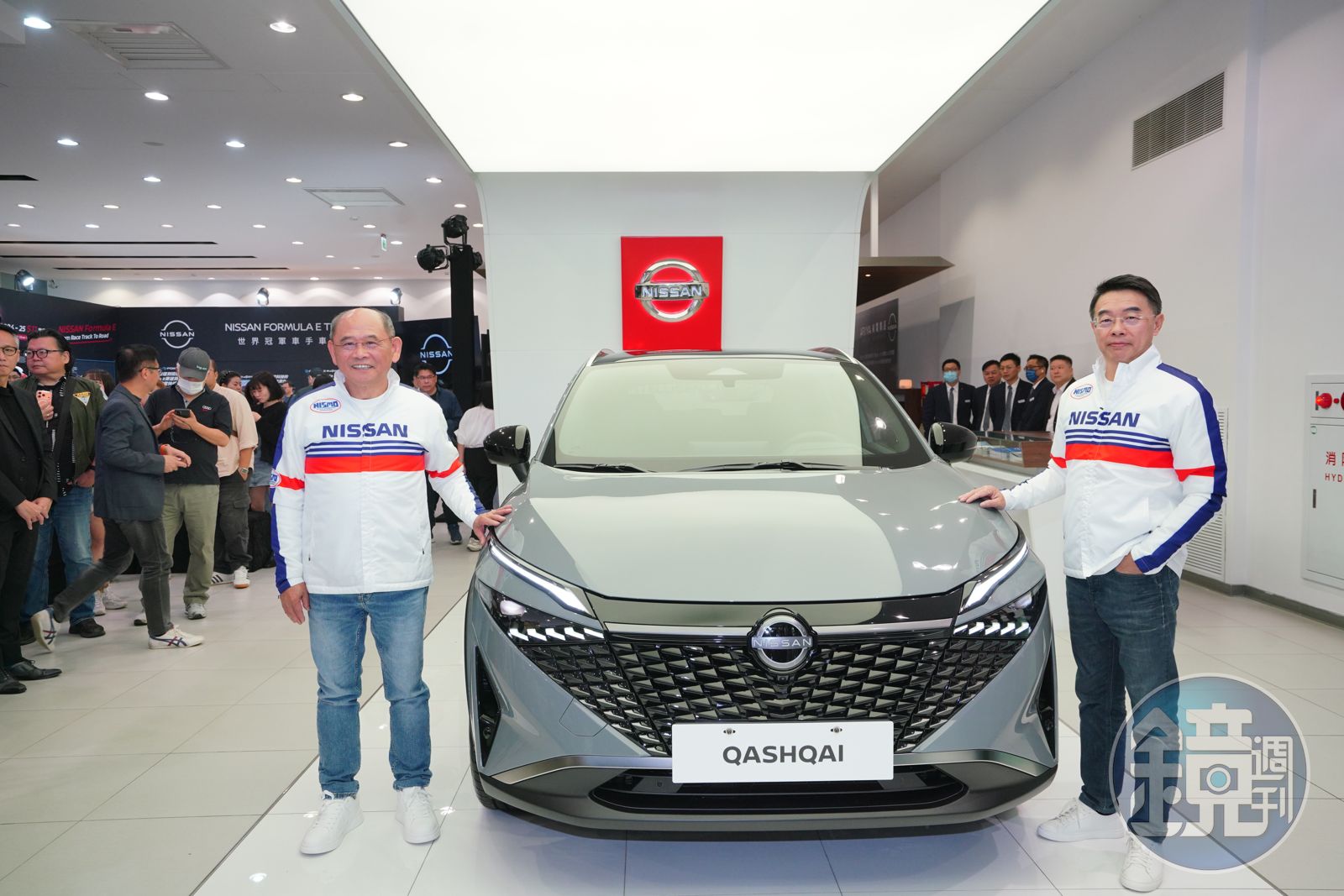 裕隆日產總經理姚振祥與副總李振昌。