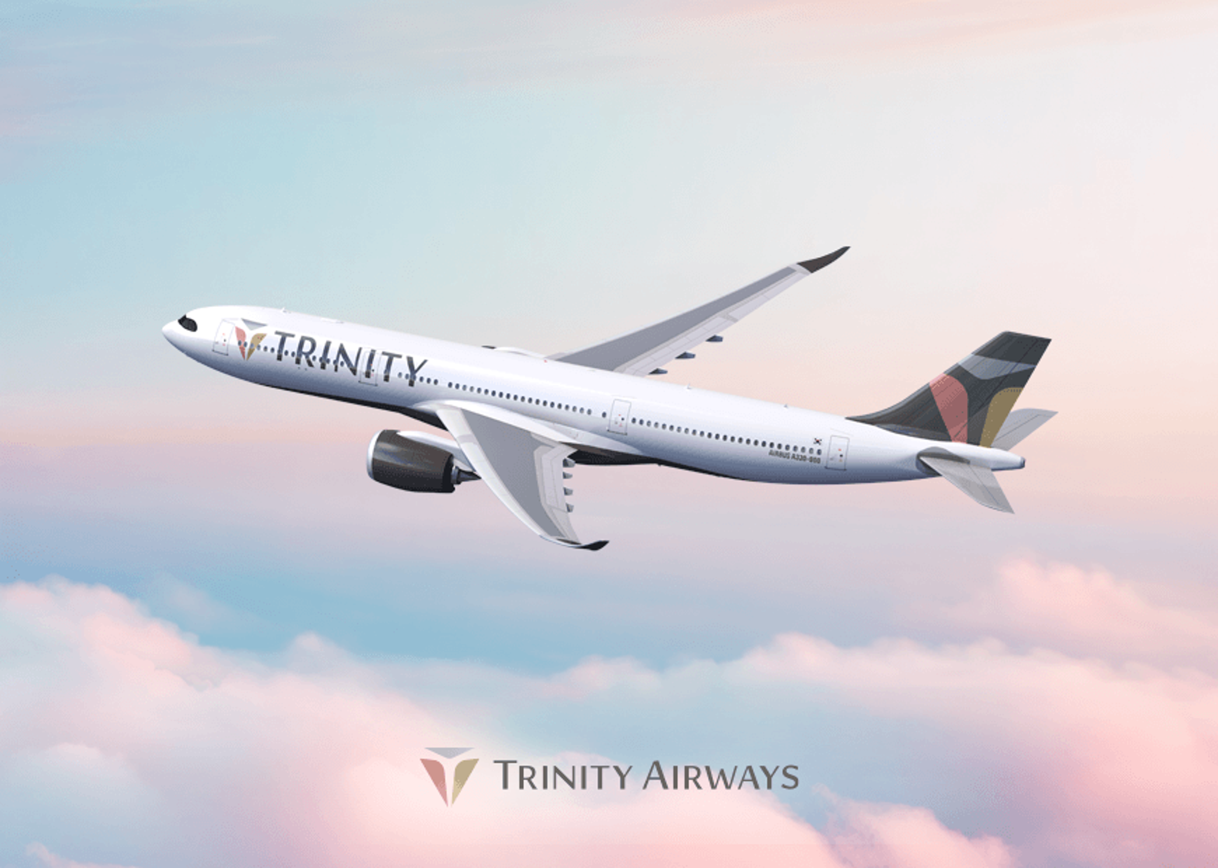 德威航空改名為泰瑞航空,同步公開全新飛機塗裝。(翻攝泰瑞航空官網)