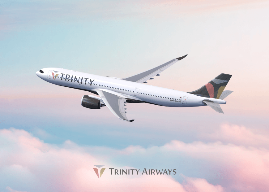 德威航空改名為泰瑞航空，同步公開全新飛機塗裝。（翻攝泰瑞航空官網）