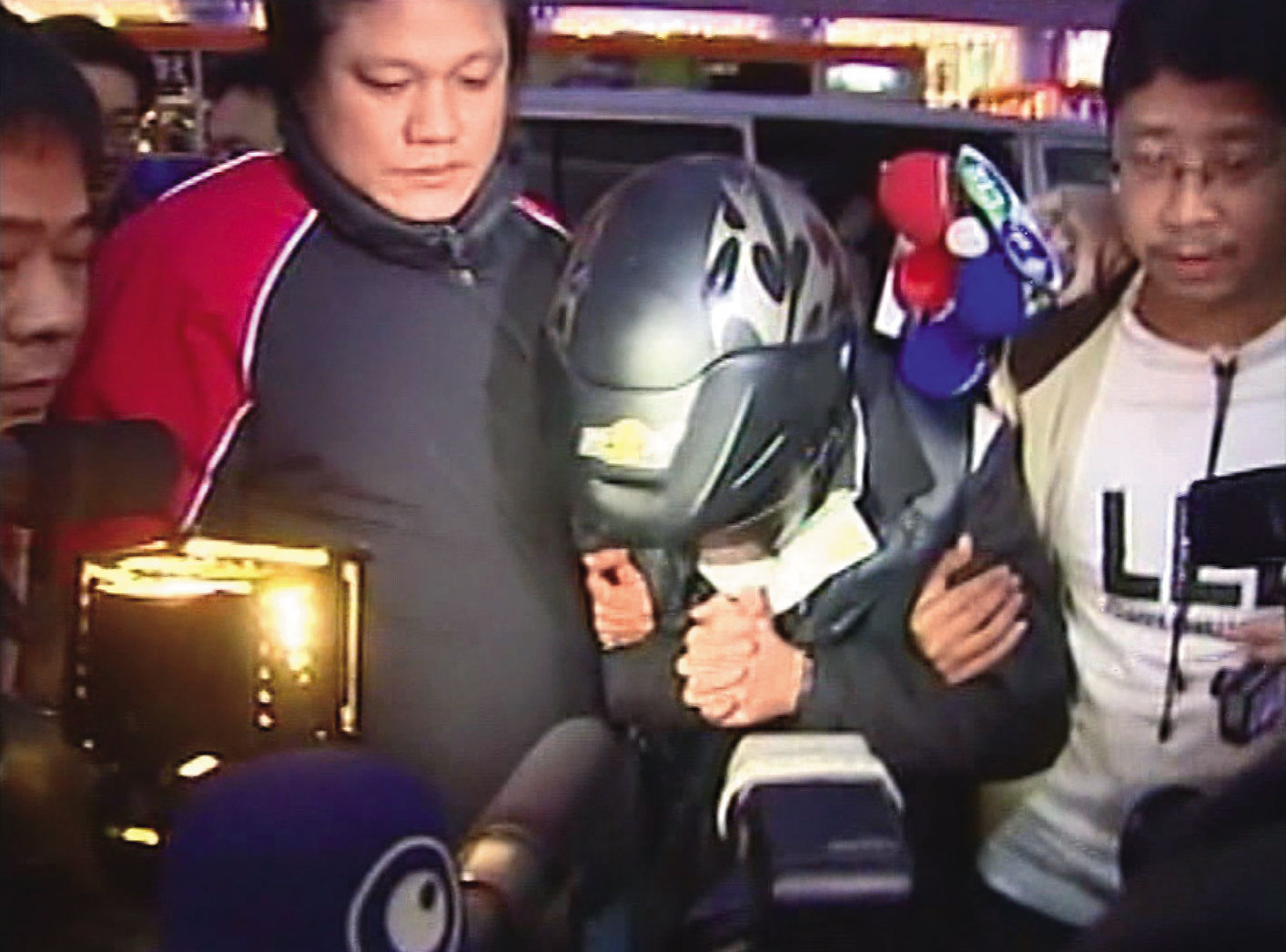 殺人劫財的林男在死者頭七當天落網，但供詞反覆，讓警方很頭大。（東森新聞提供）