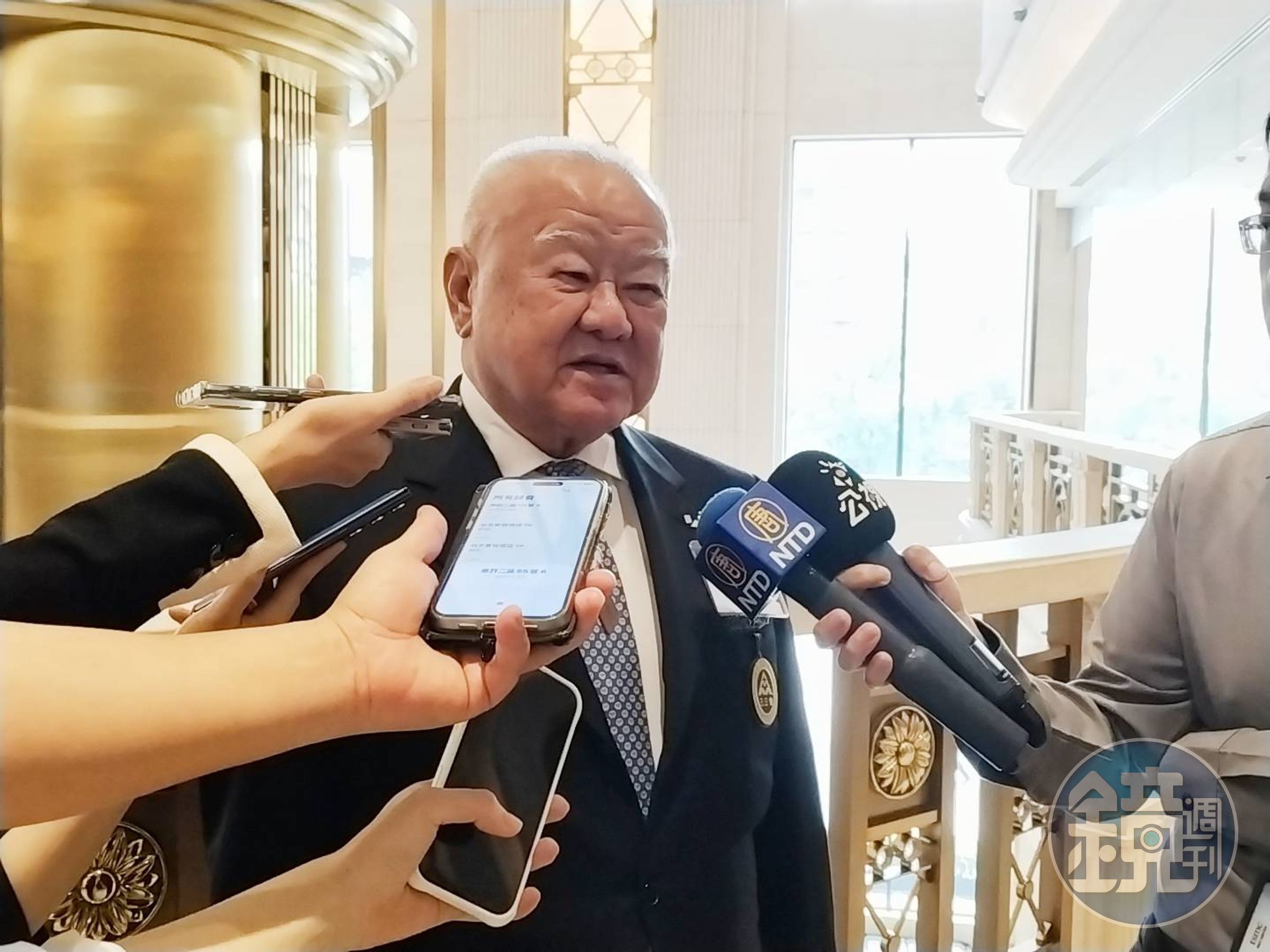 三三會理事長林伯豐。