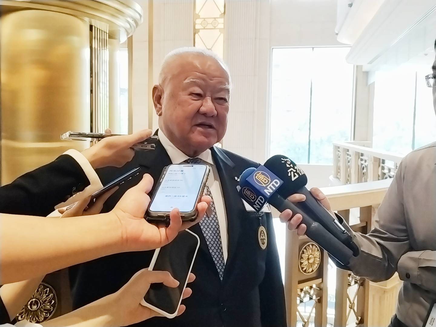 三三會理事長林伯豐。