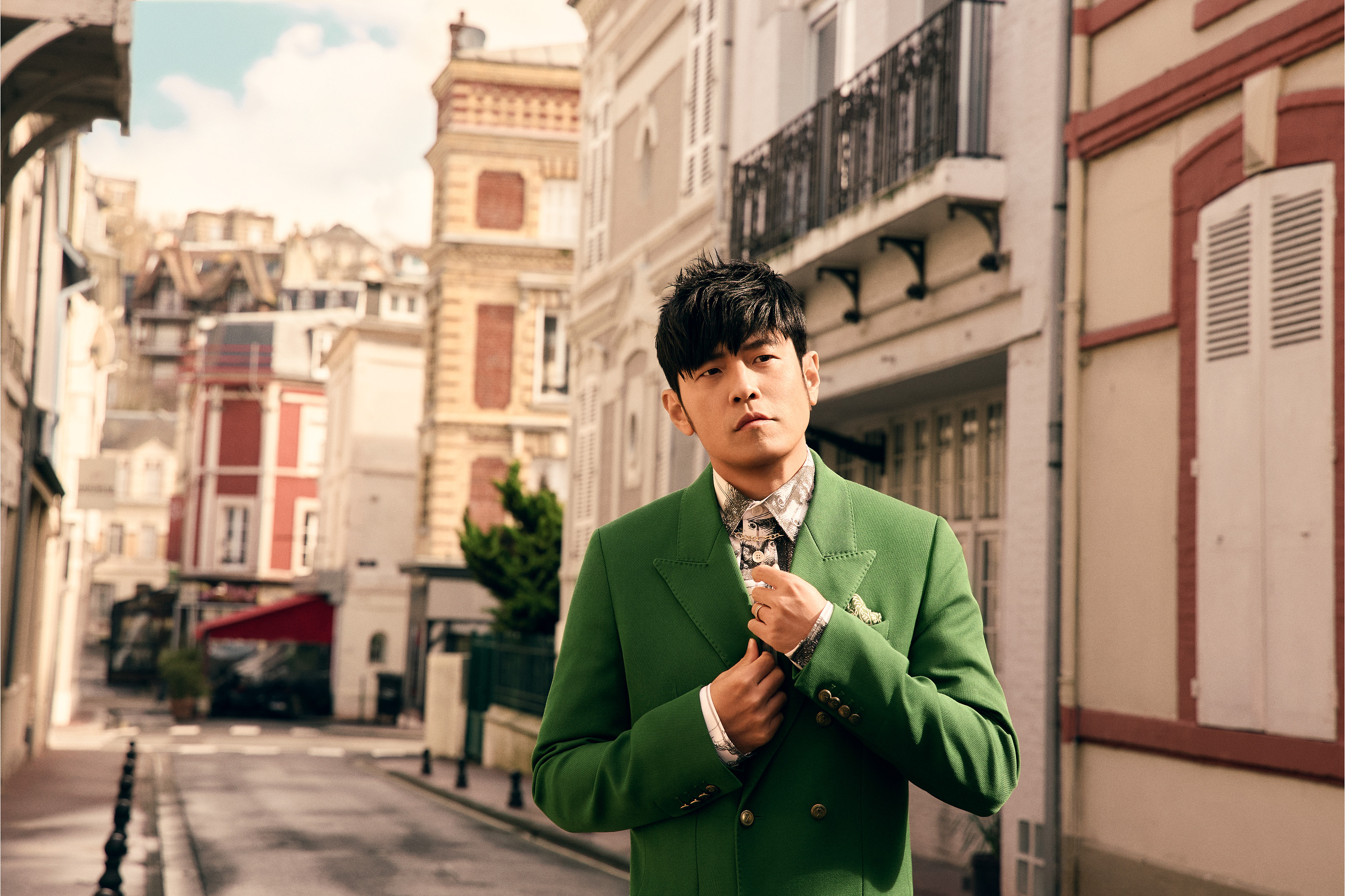 派偉俊與周杰倫合唱的全新單曲〈Six Degrees〉。（杰威爾提供）