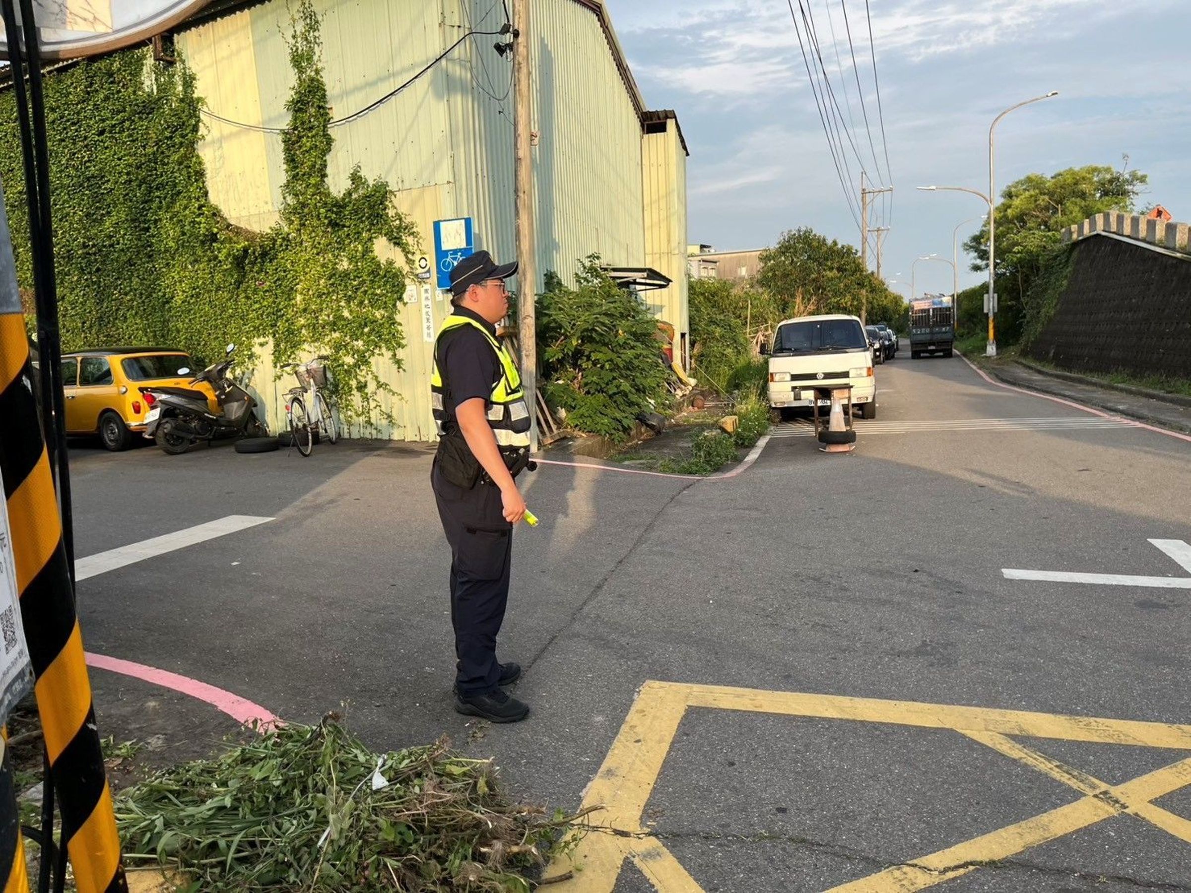 松山慈惠堂訂於明日13時至20時,於社子島地區舉辦遶境祈福活動。(警方提供)