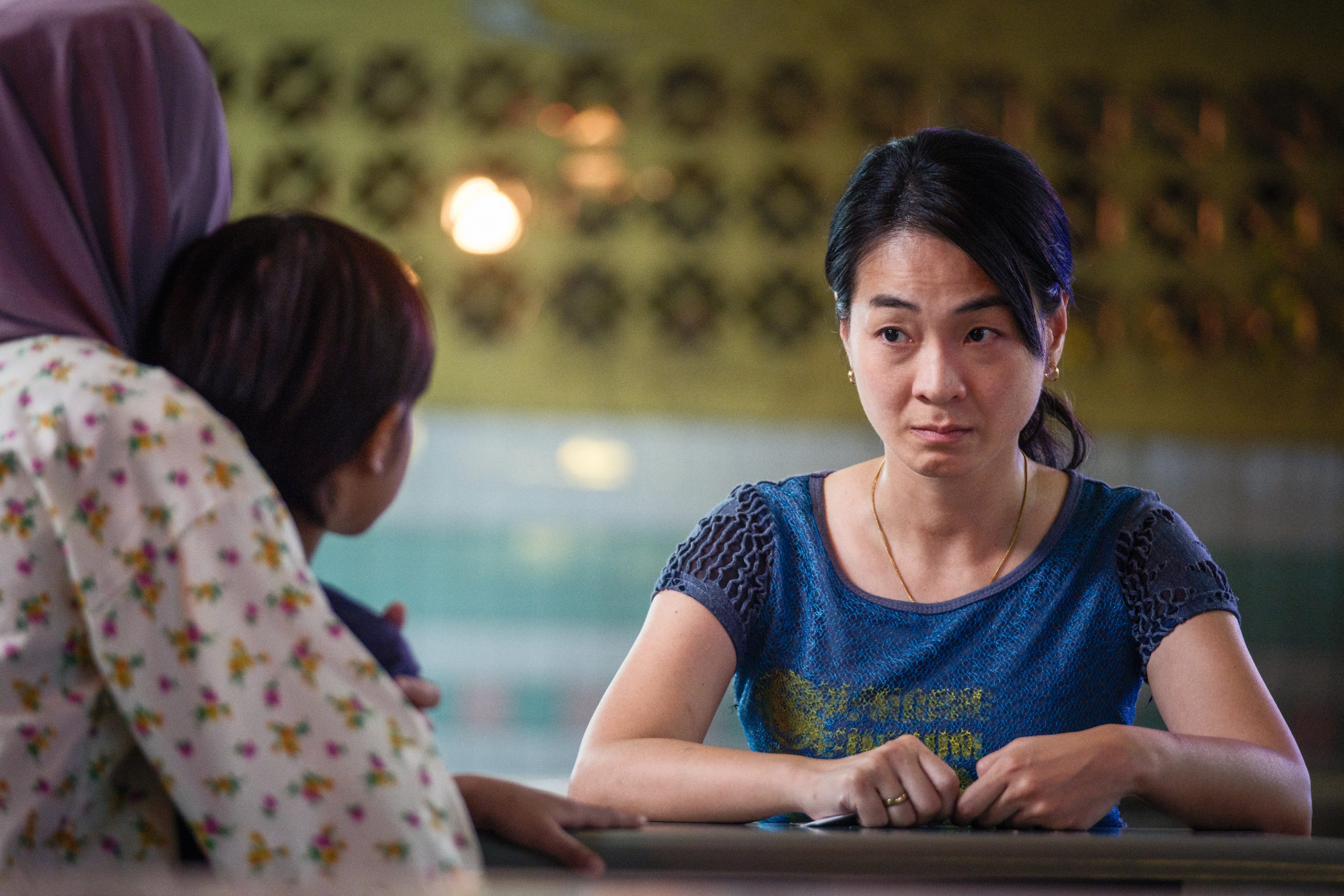 陳雪甄在片中扮演馬來西亞當地人，雖然學講一口馬來口音的普通話，但她卻笑說不敢吃榴槤。（甲上提供）