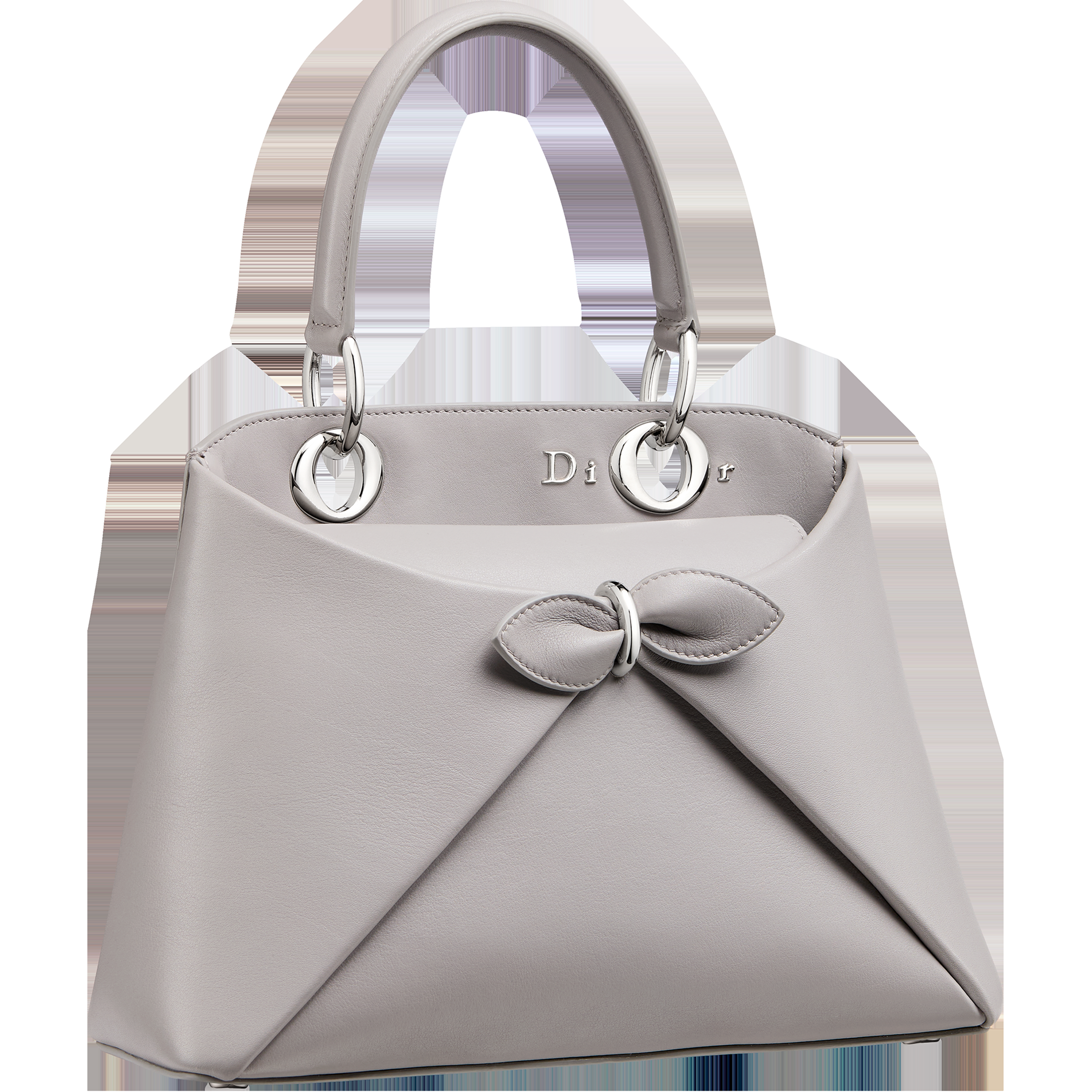 特里亞農灰小牛皮小型Dior Cigale。NT$150,000（迪奧提供）       