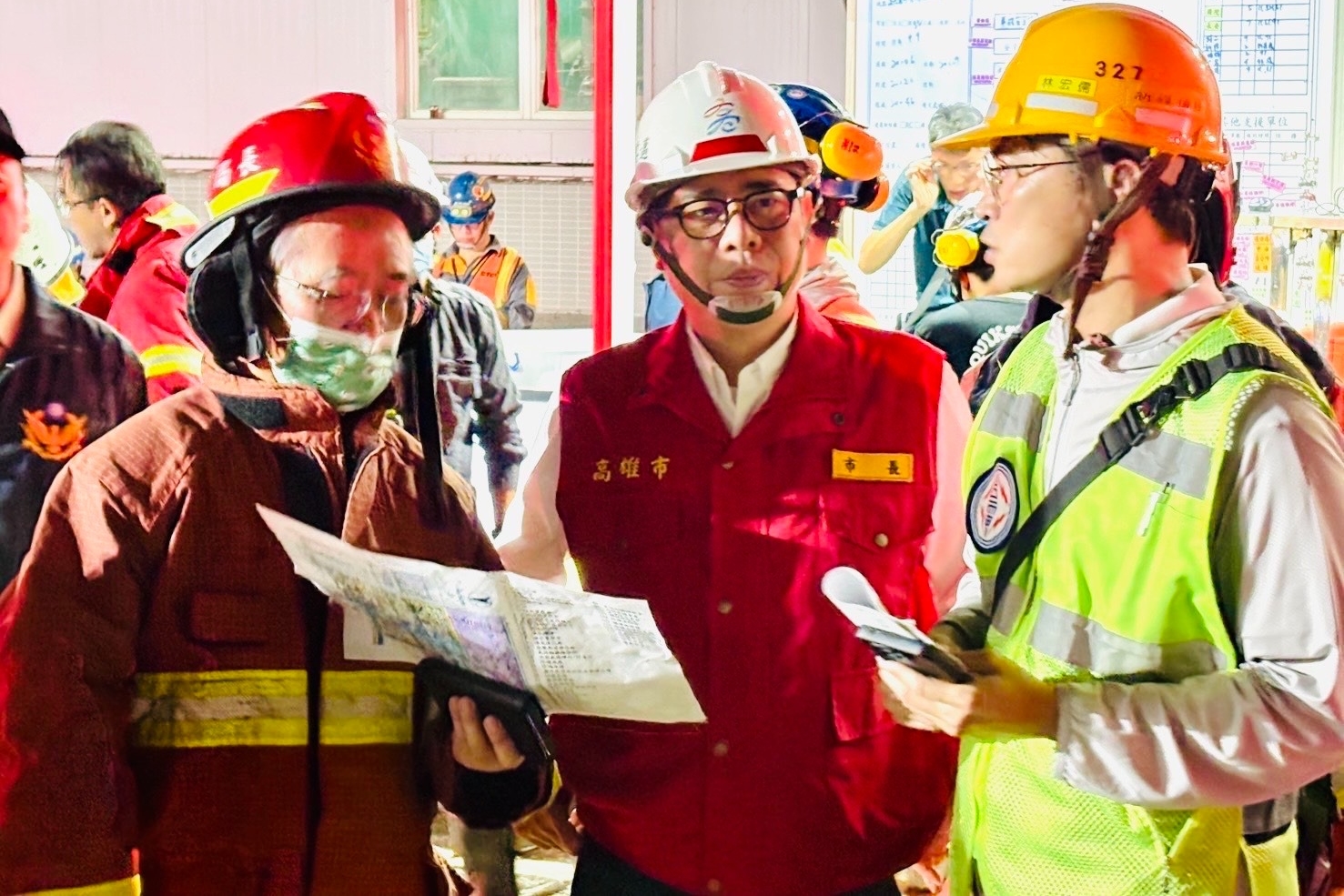 高雄市長陳其邁認為能源區域正義非常重要。（翻攝自陳其邁臉書）