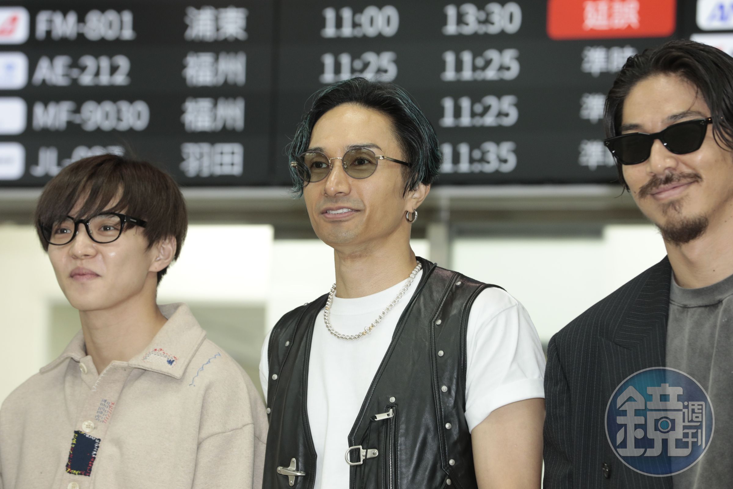橘KENCHI用中文向粉絲喊話「期待明天演唱會。」