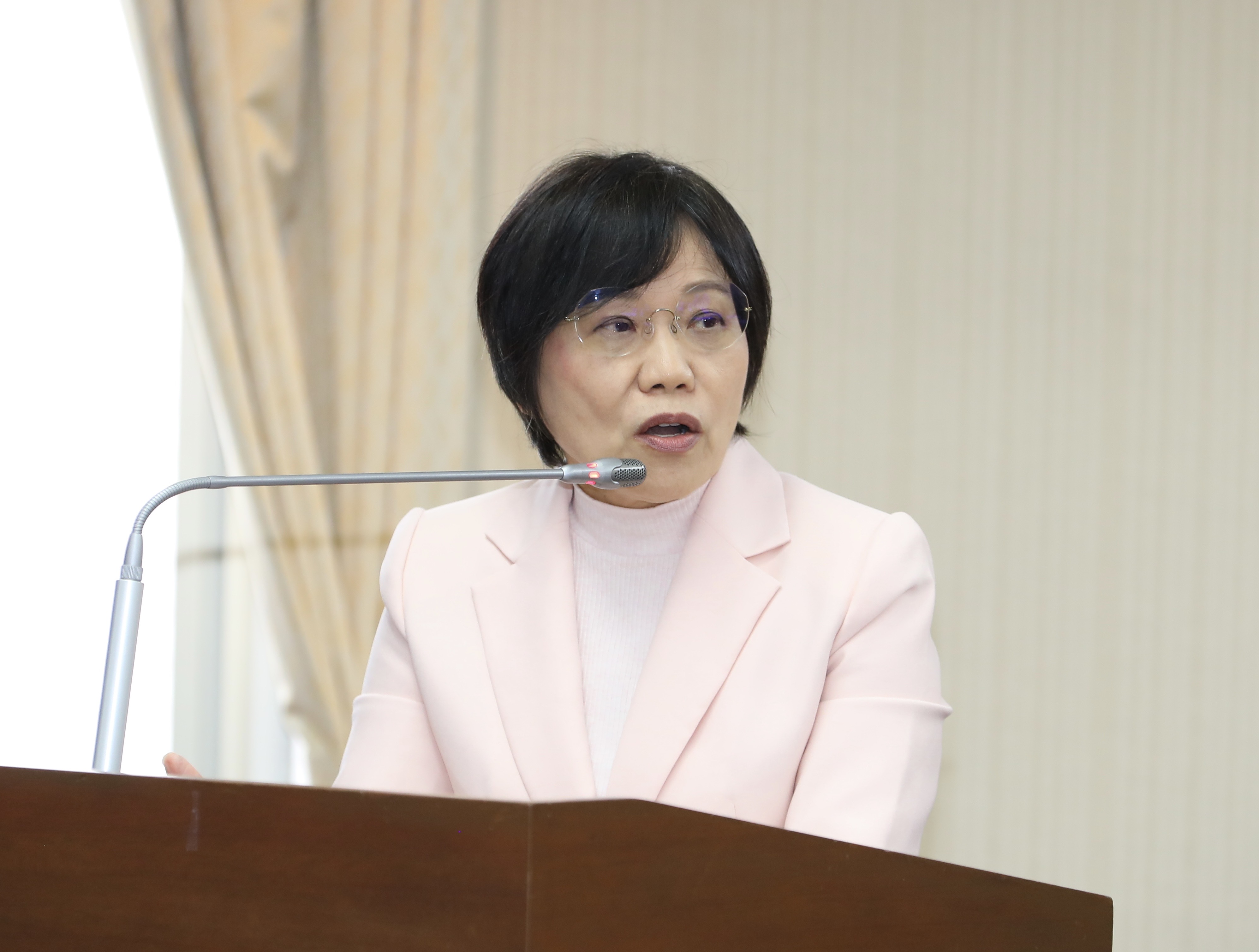 內政部長劉世芳今強調，推動轉型正義是人權問題，不應因經費多寡而有所猶豫。（本刊資料照）