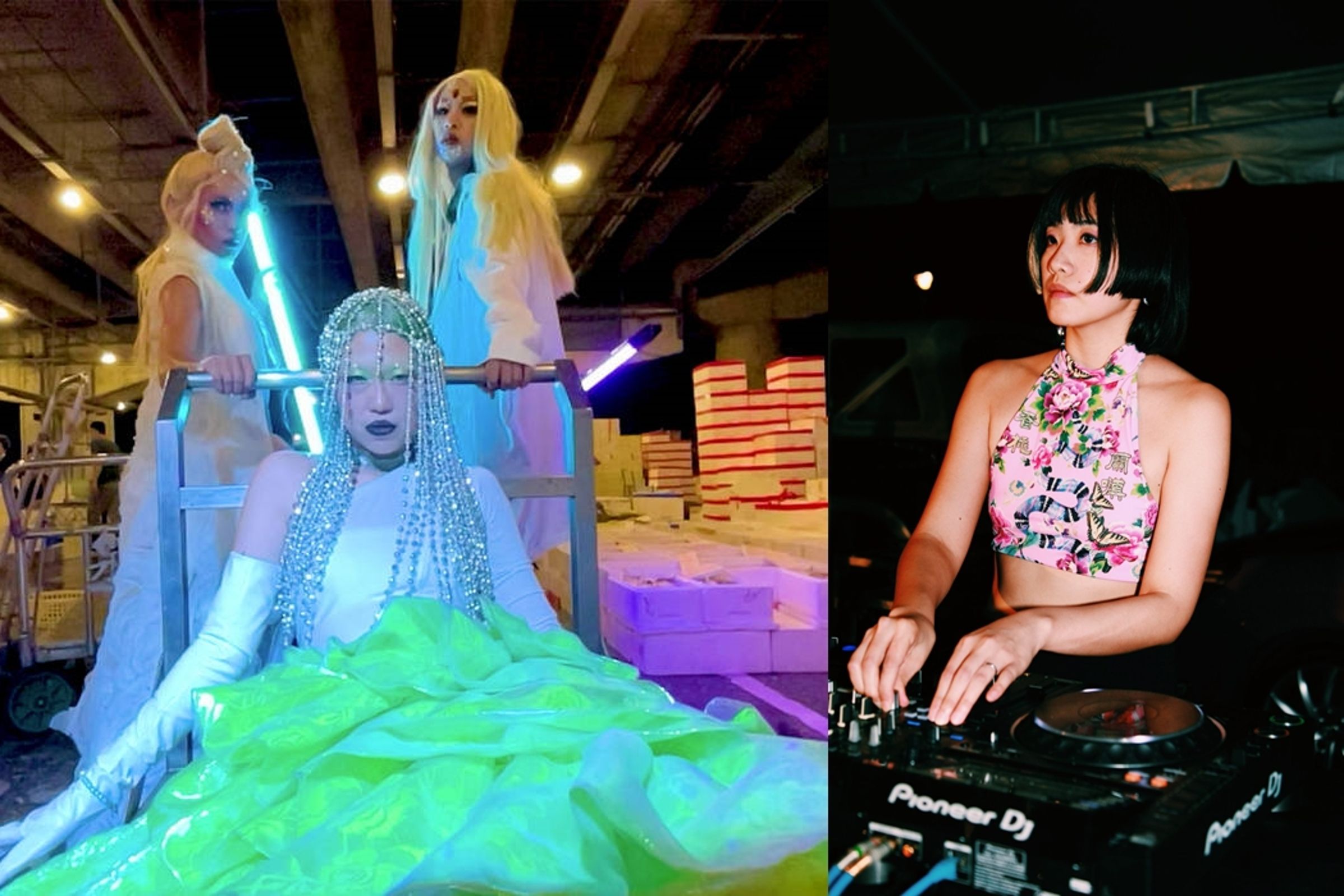 「Siren Waterpark」演出陣容中的Betty Apple、NaNassus（右）。（Siren Siren 海妖警報提供）