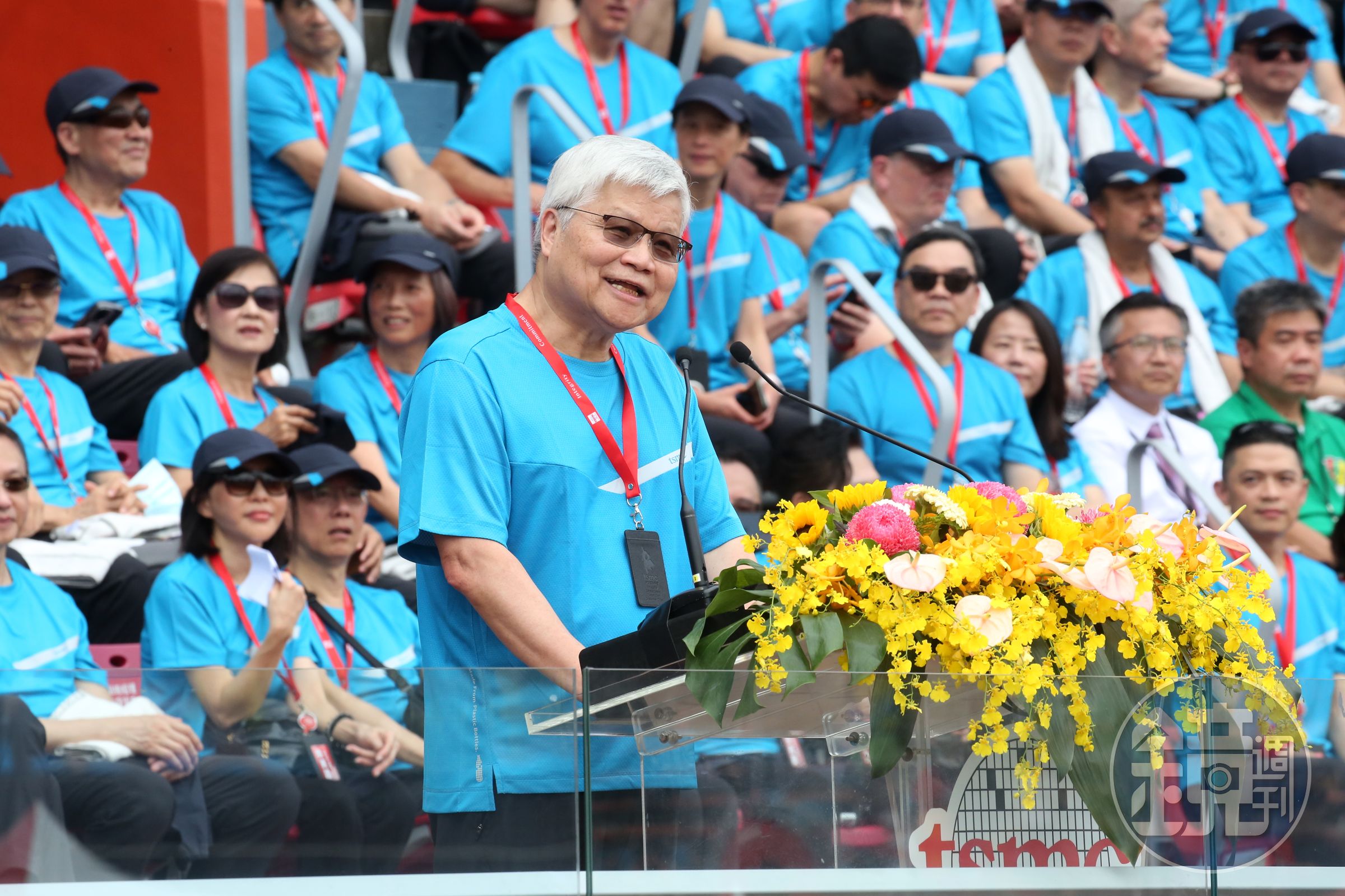 魏哲家在台積電運動會宣布將發放給員工2萬元的獎金,比去年多4千元。