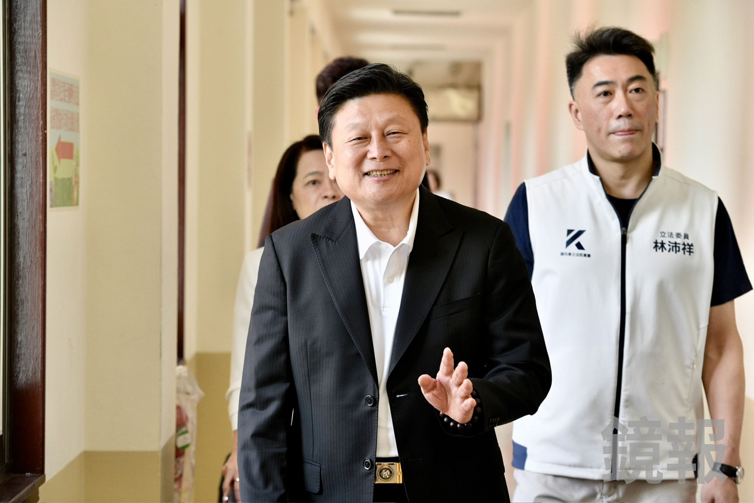 傅崐萁多次缺席黨團協商，立法院長韓國瑜今忍不住發飆，怒嗆「乾脆辭掉總召」。（鏡報李智為攝）