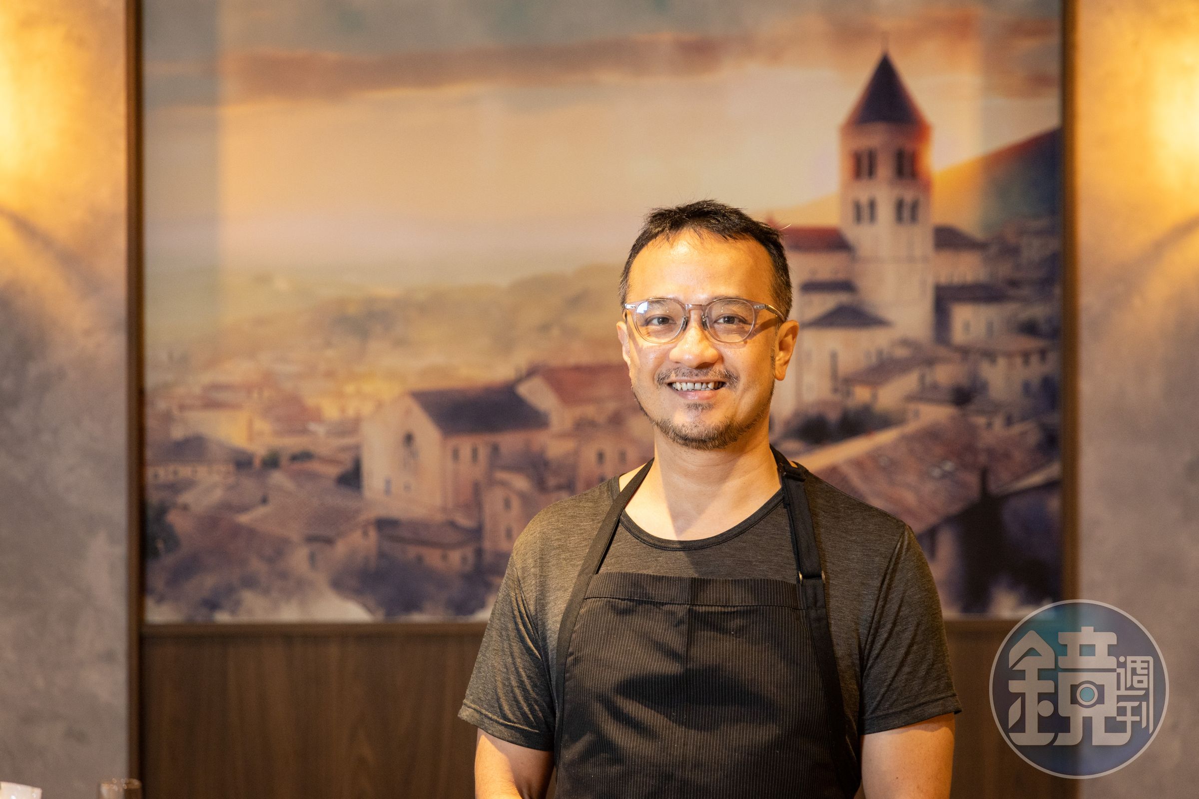 主廚黃慶德Boris首度北上展店，目前9成菜色與竹北相同，他希望以後增加更多時令菜。