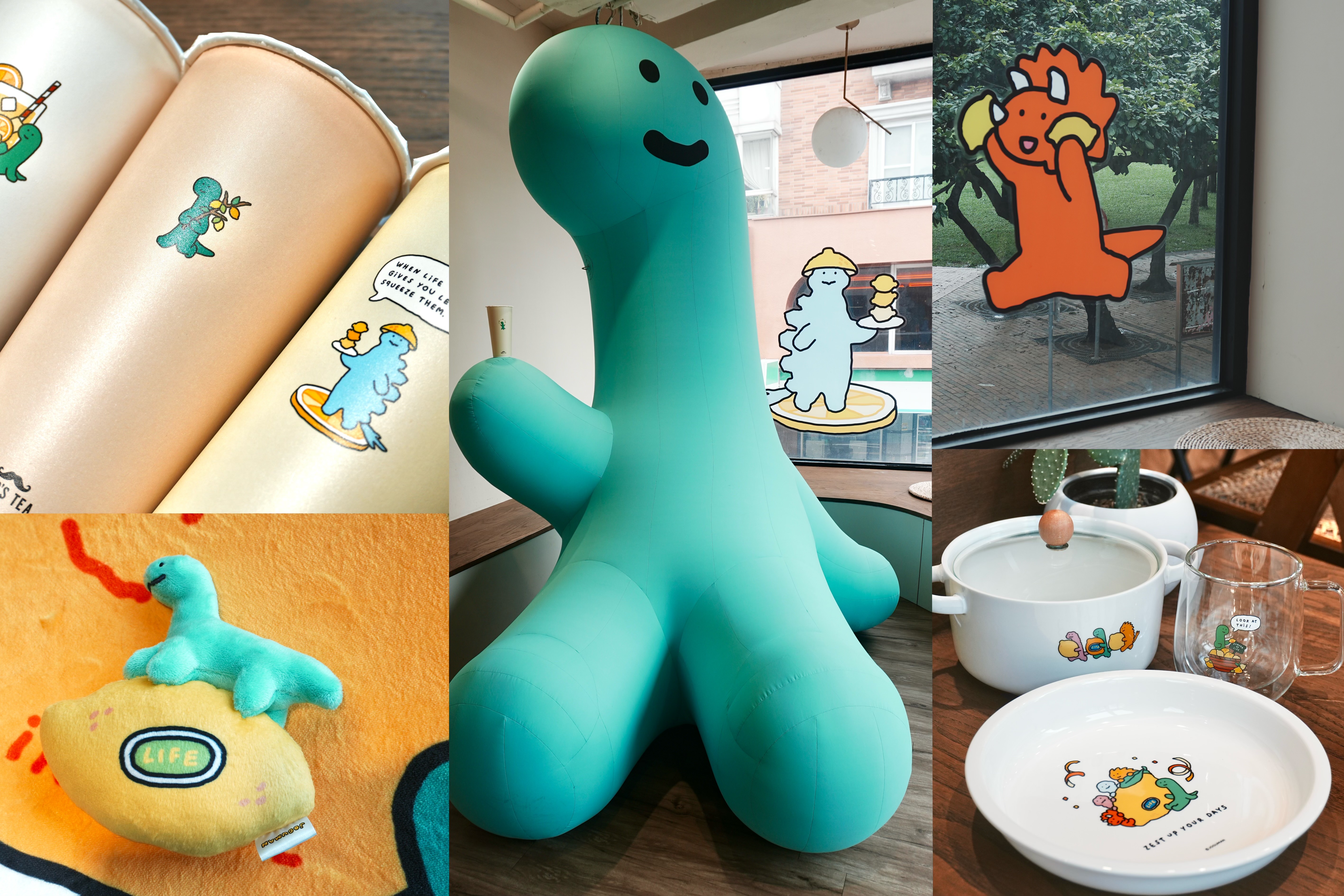 「WHO'S TEA鬍子茶」Ｘ「敝姓鍋」Ｘ「JOGUMAN」一起推出飲品、鍋物與系列實用商品。