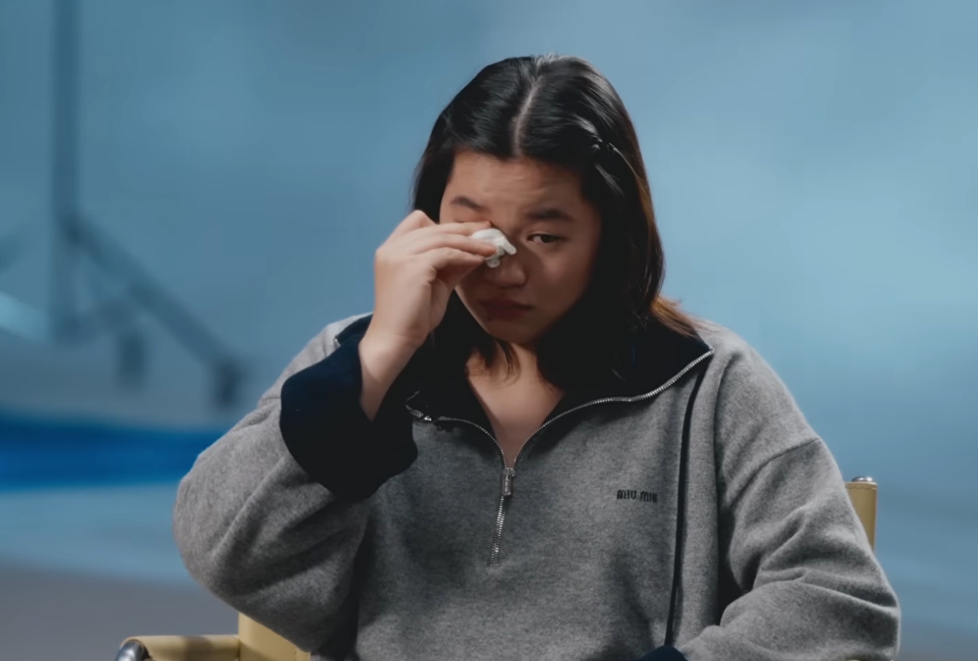 全紅嬋從小苦練跳水，為了成績進行高強度的訓練，也因此讓她的第一次月經比一般人還要晚到。（翻攝自YouTube）