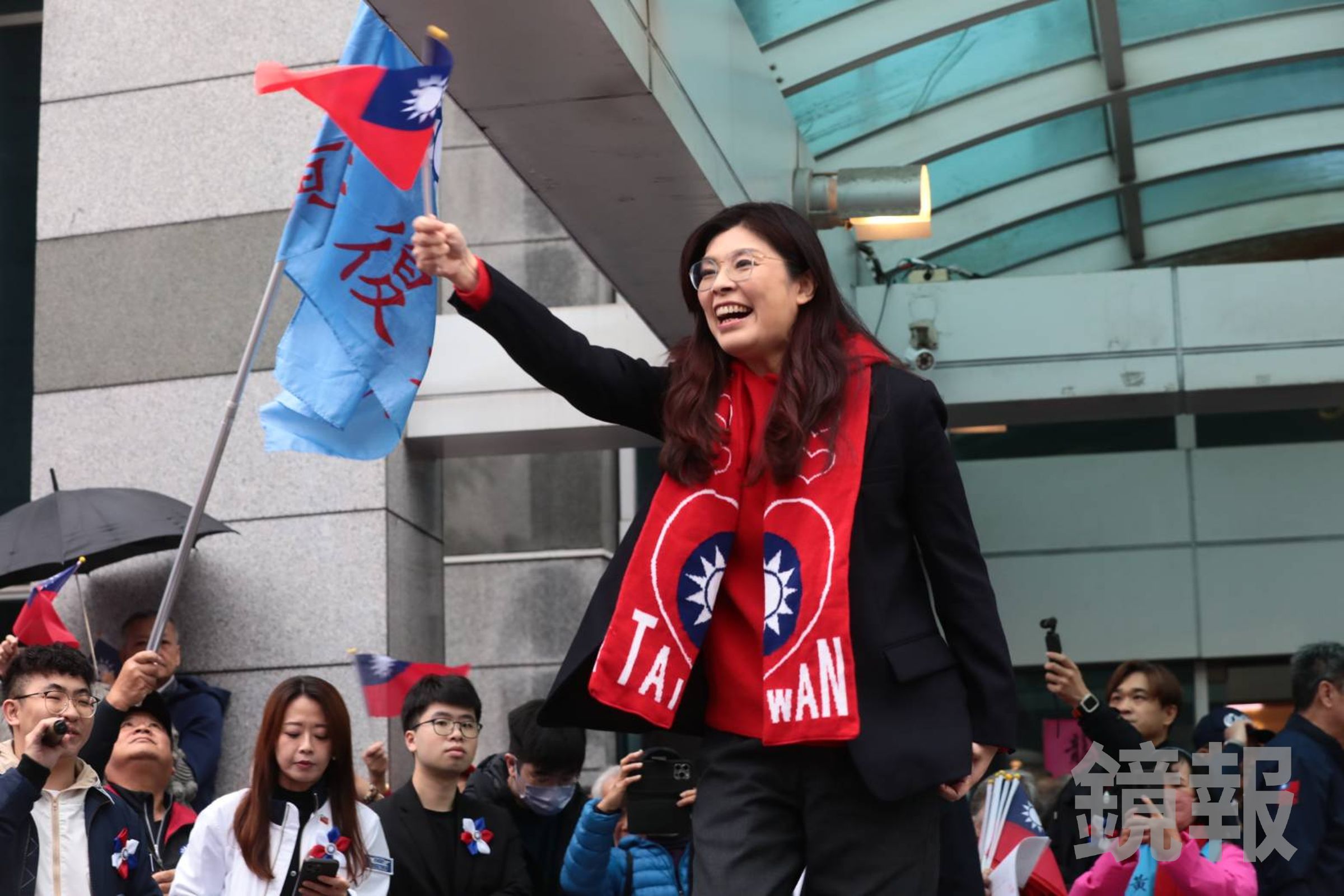 國民黨主席鄭麗文。(鏡報林煒凱)