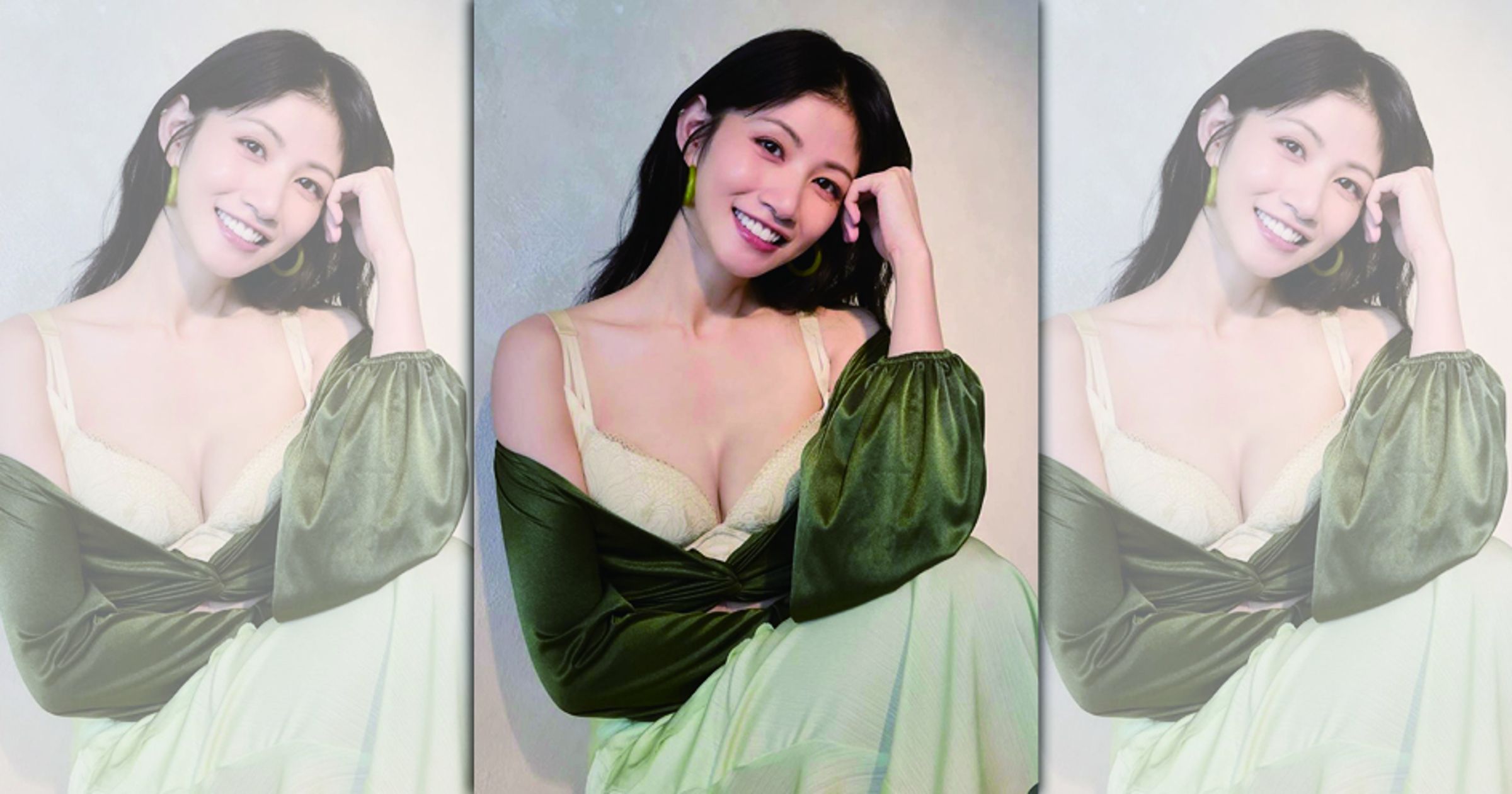 李千娜在社群曬出穿內衣美照，好身材吸引上千人按讚。（翻攝自李千娜IG）