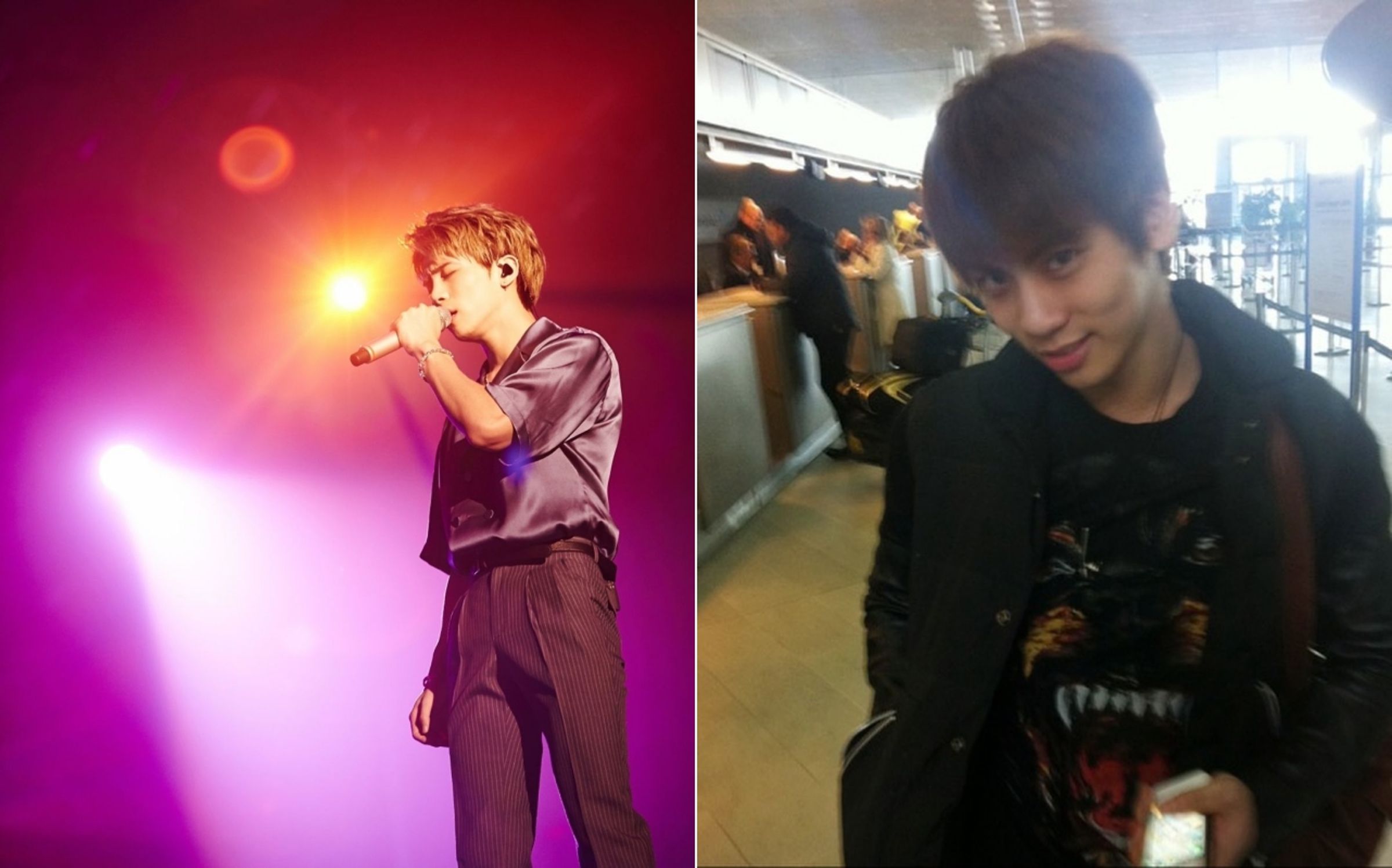 SHINee主唱鐘鉉離世已滿六年,成員珉豪發文抒發思念之情。(左翻攝SHINee INS、右翻攝珉豪 INS)