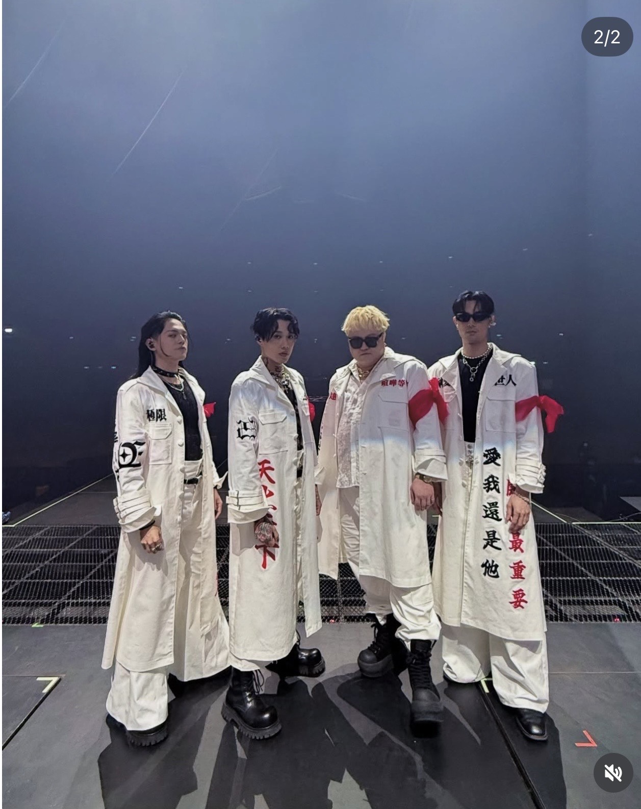 金曲樂團TRASH演藝事業受肯定。（翻攝自博文IG）