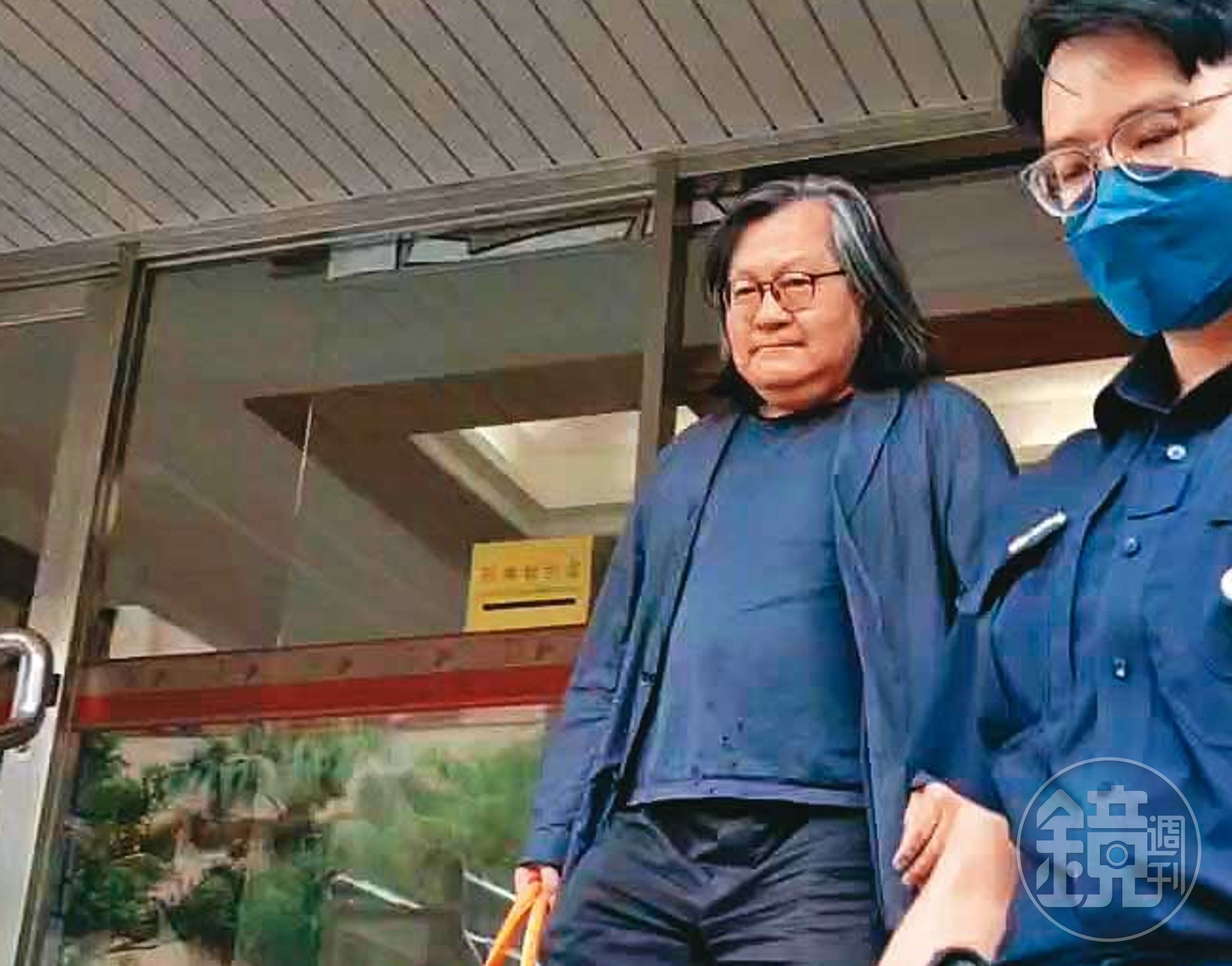 台北市前都發局長林洲民（左）曾提醒柯文哲「京華城案恐有違法疑慮」。