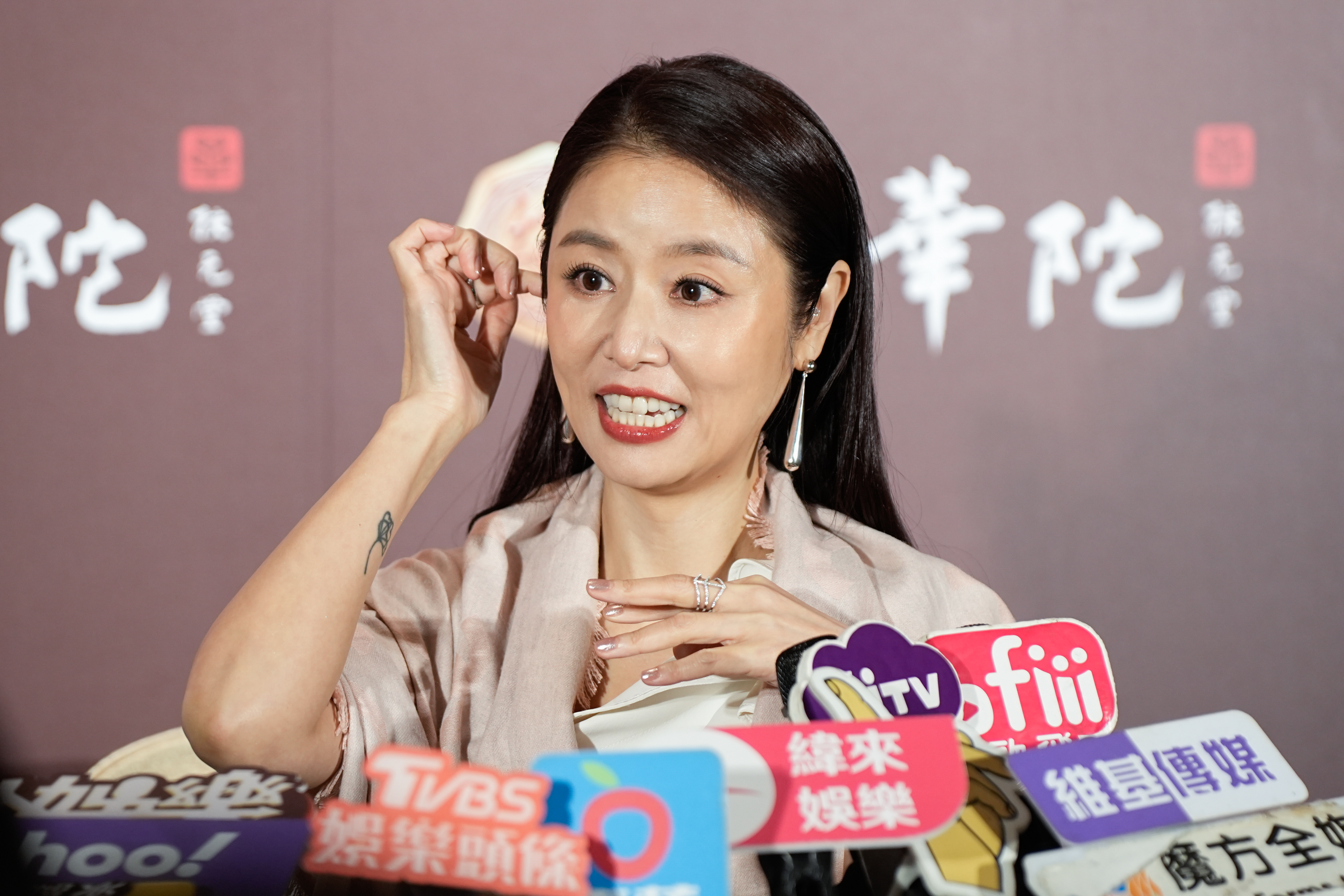 林心如談到先生霍建華不需要下廚。