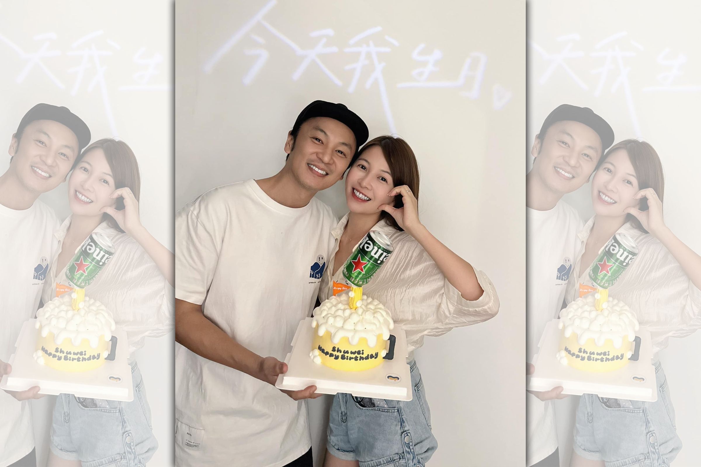 謝京穎和張書偉將在12月登記結婚。（臉書）