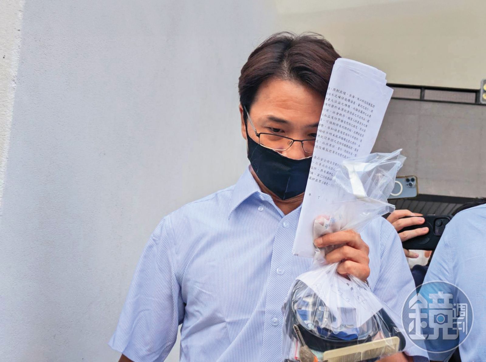 中聯油脂廠長陳明榮(圖)已遭收押禁見,如今又再被爆曾載朱燕華北上參加食藥署專家會議,引起外界質疑門神護航