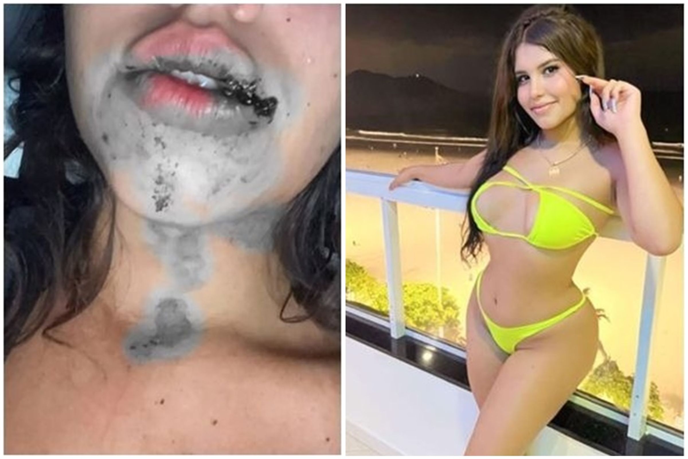 19歲網紅龐蒂斯指控在派對中遭性侵。(翻攝自龐蒂斯IG)