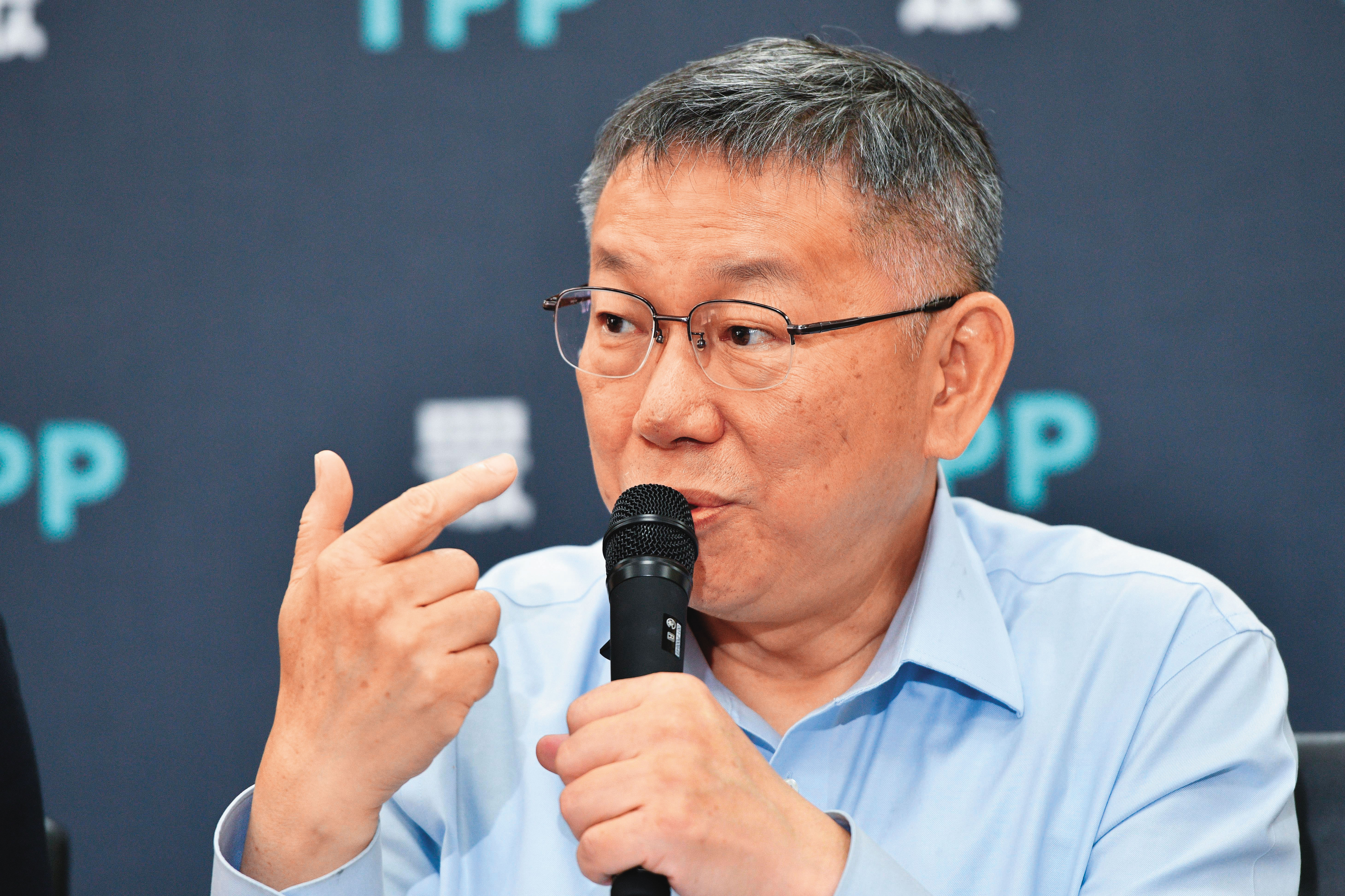 六四天安門35週年的今天，柯文哲一早在臉書發文表露心聲。（本刊資料照）