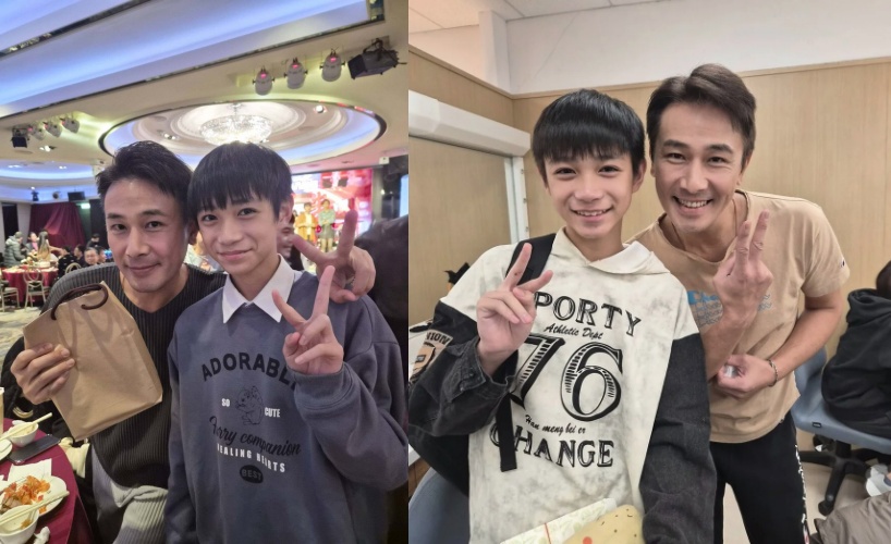 傅子純因急性血癌不幸病逝,享年46歲。傅子純生前最後一部八點檔遺作《好運來》的幕後花絮隨之曝光,記錄下傅子純對童星劉星宇的呵護。(翻攝自臉書)