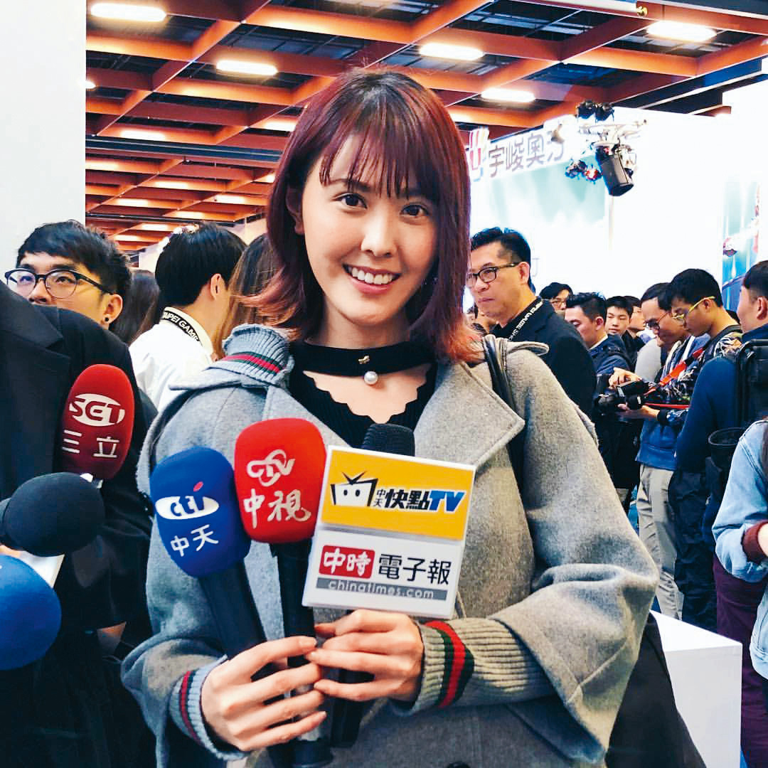 對於當年跑線記者工作，雖然僅半年時間，但對張晏塵而言印象很深。（翻攝自張晏塵IG）