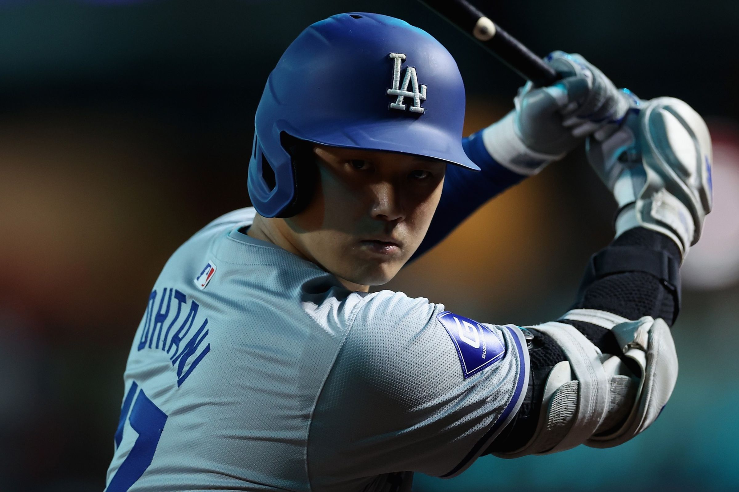 大谷翔平本季累計48轟48盜，距離50轟50盜的目標又更近了。（翻攝自道奇隊臉書）