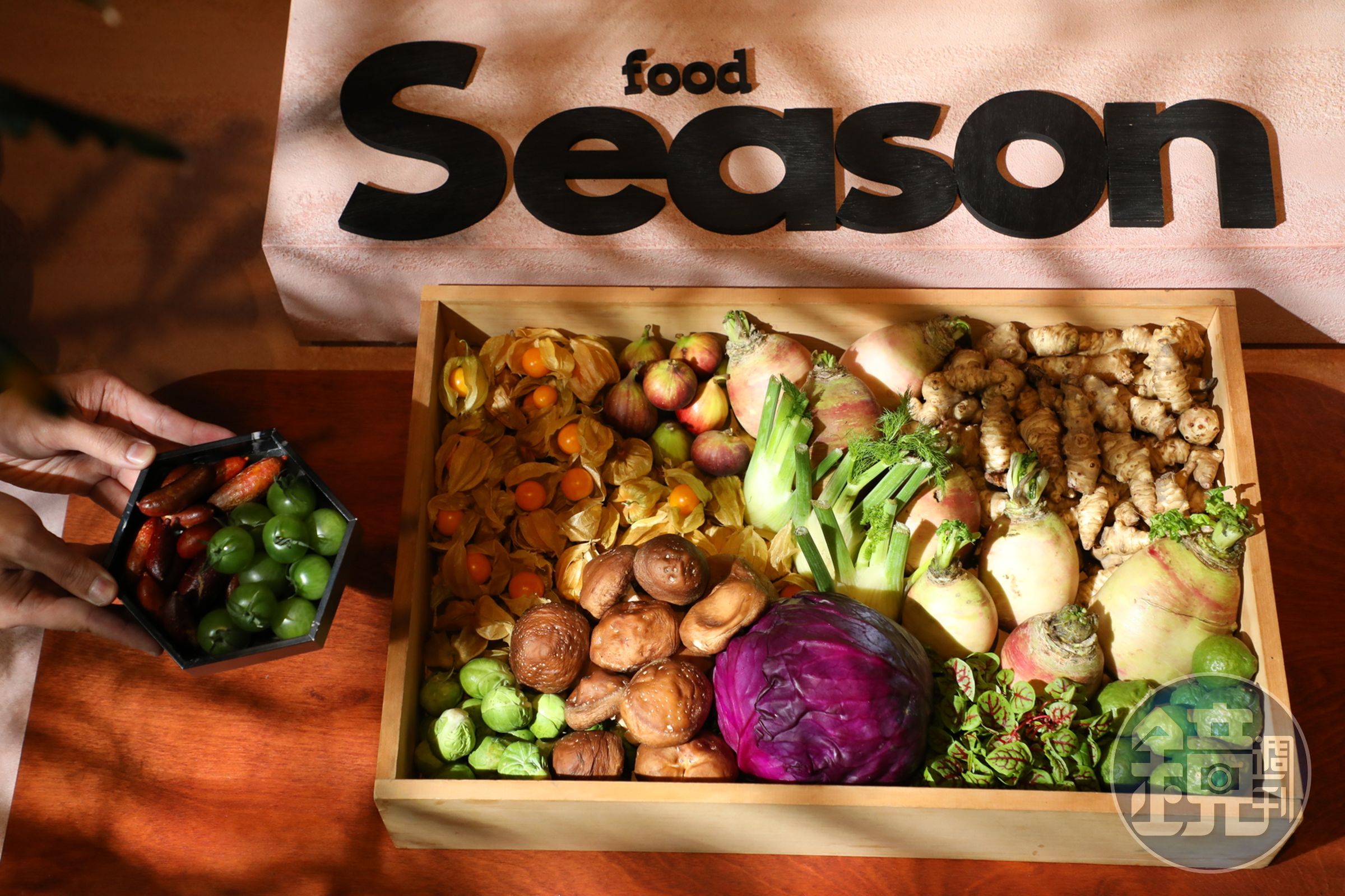 食材供應商「食時可樂FoodSeason」發現及培育台灣珍稀食材，並將食材內容建置成資料庫。