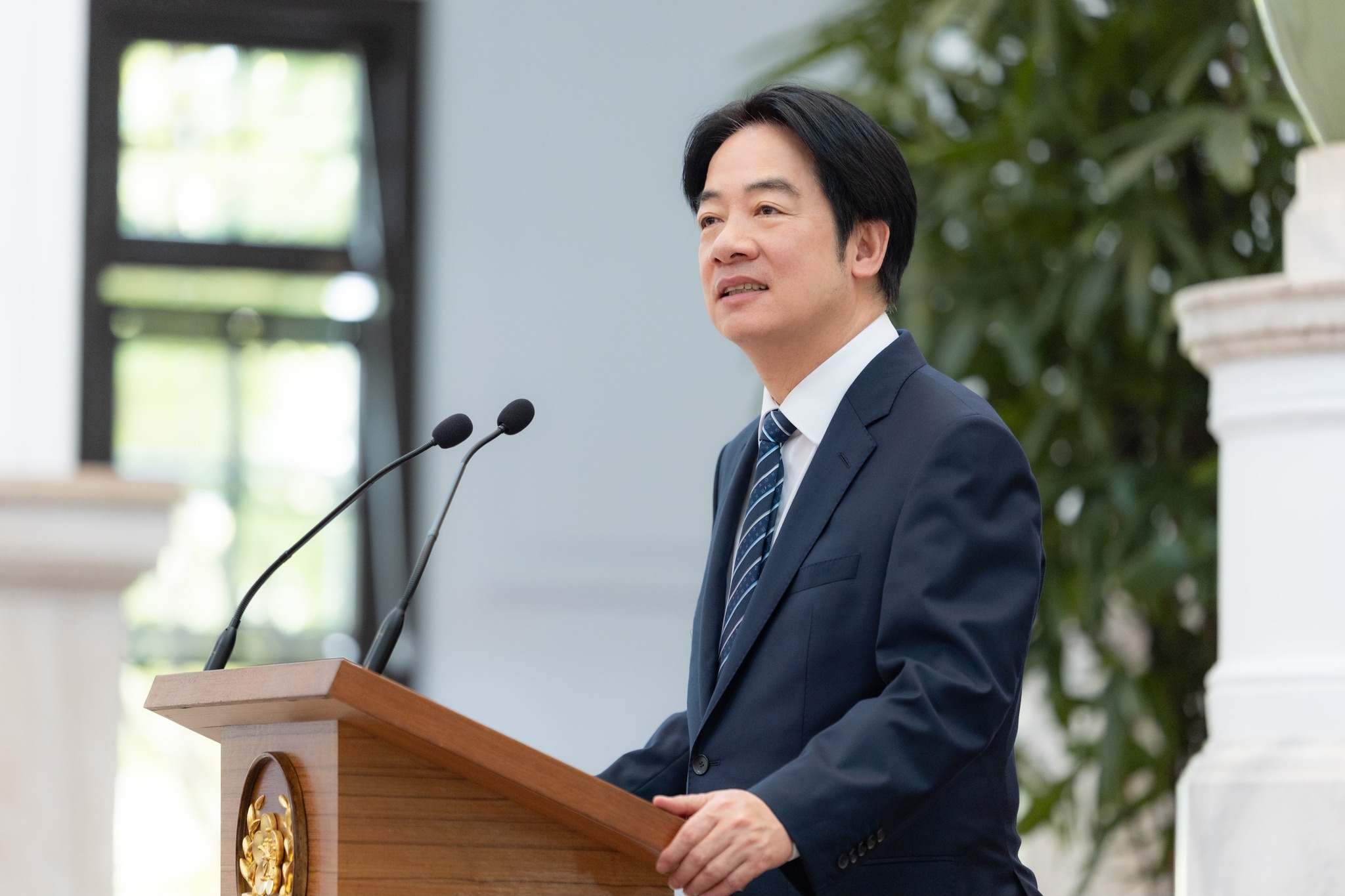 總統賴清德原本預定明出訪友邦史瓦帝尼，不過今突然宣布暫緩。（翻攝自賴清德臉書）